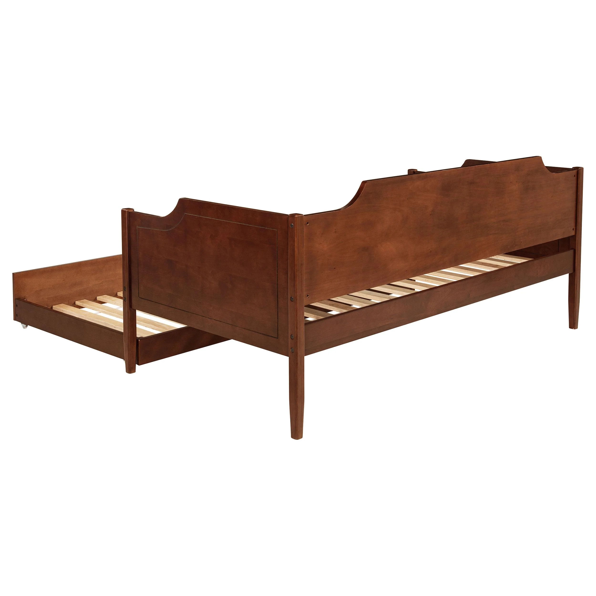 Redding Cherry Wood Twin Daybed With Trundle - Image 9