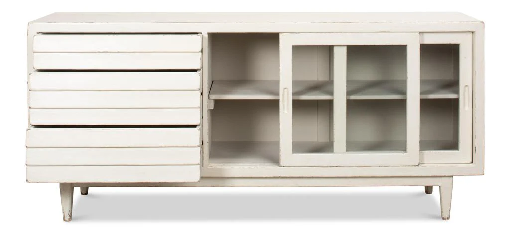 Reese White Sideboard - Image 3