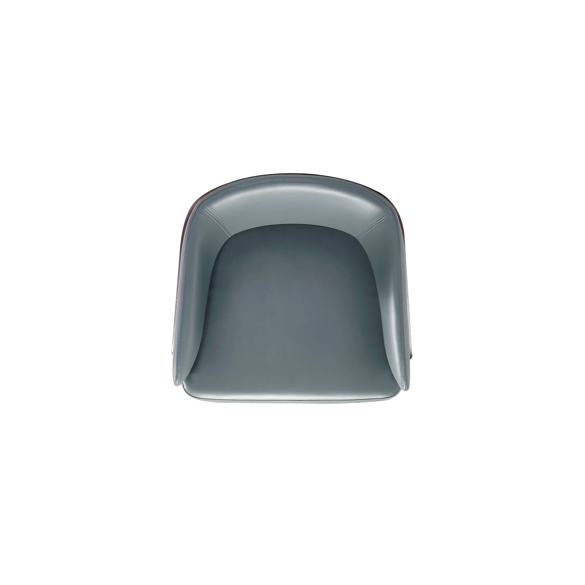 Reeva Dining Chair in Walnut and Graphite Grey - Image 9
