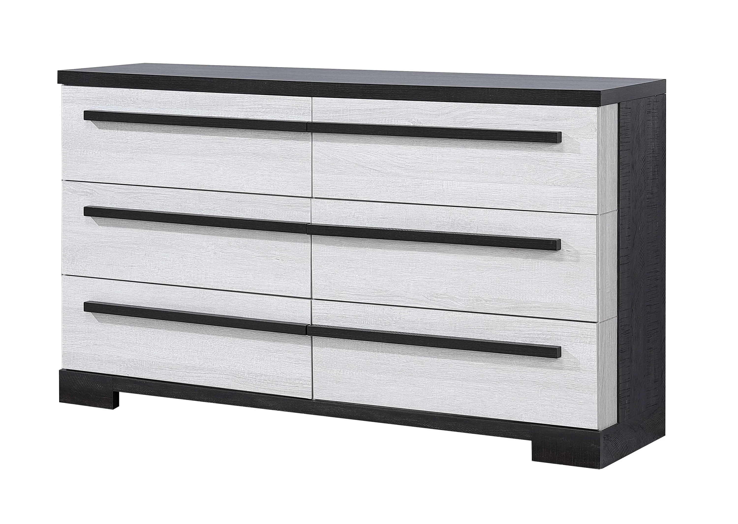 Remington Chalk/Ebony Panel Bedroom Set - Image 2
