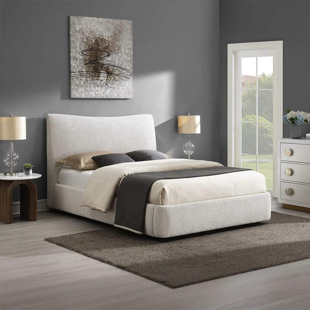 Renee Aperol Beige Full Bed - Image 7