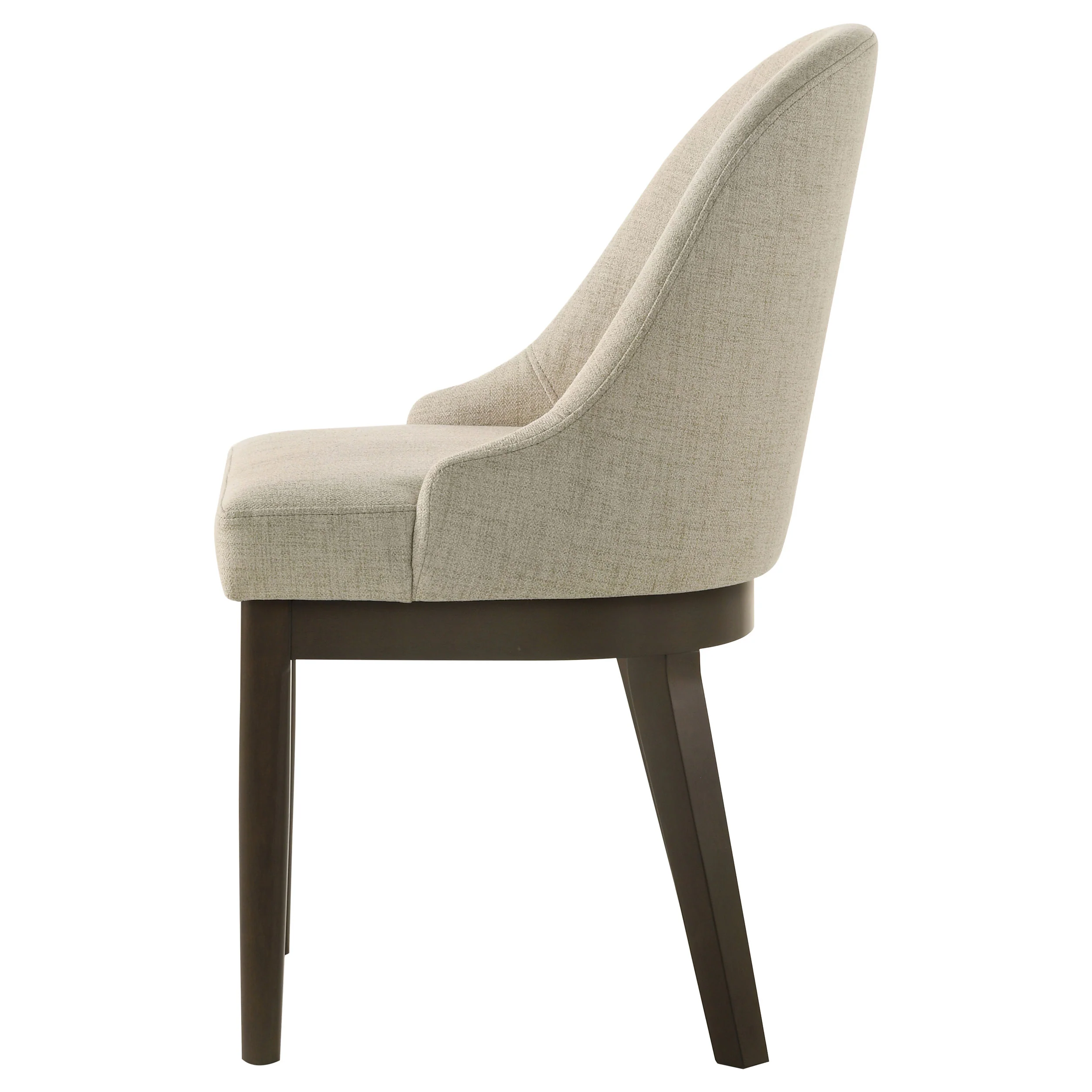 Reseda Beige Upholstered Dining Side Chair (Set of 2) - Image 6