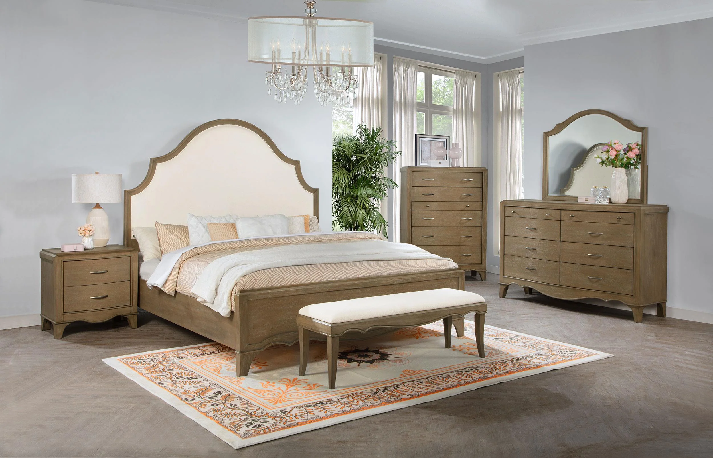 Revello Washed Mango 6-drawer Bedroom Chest of Drawers - Image 12
