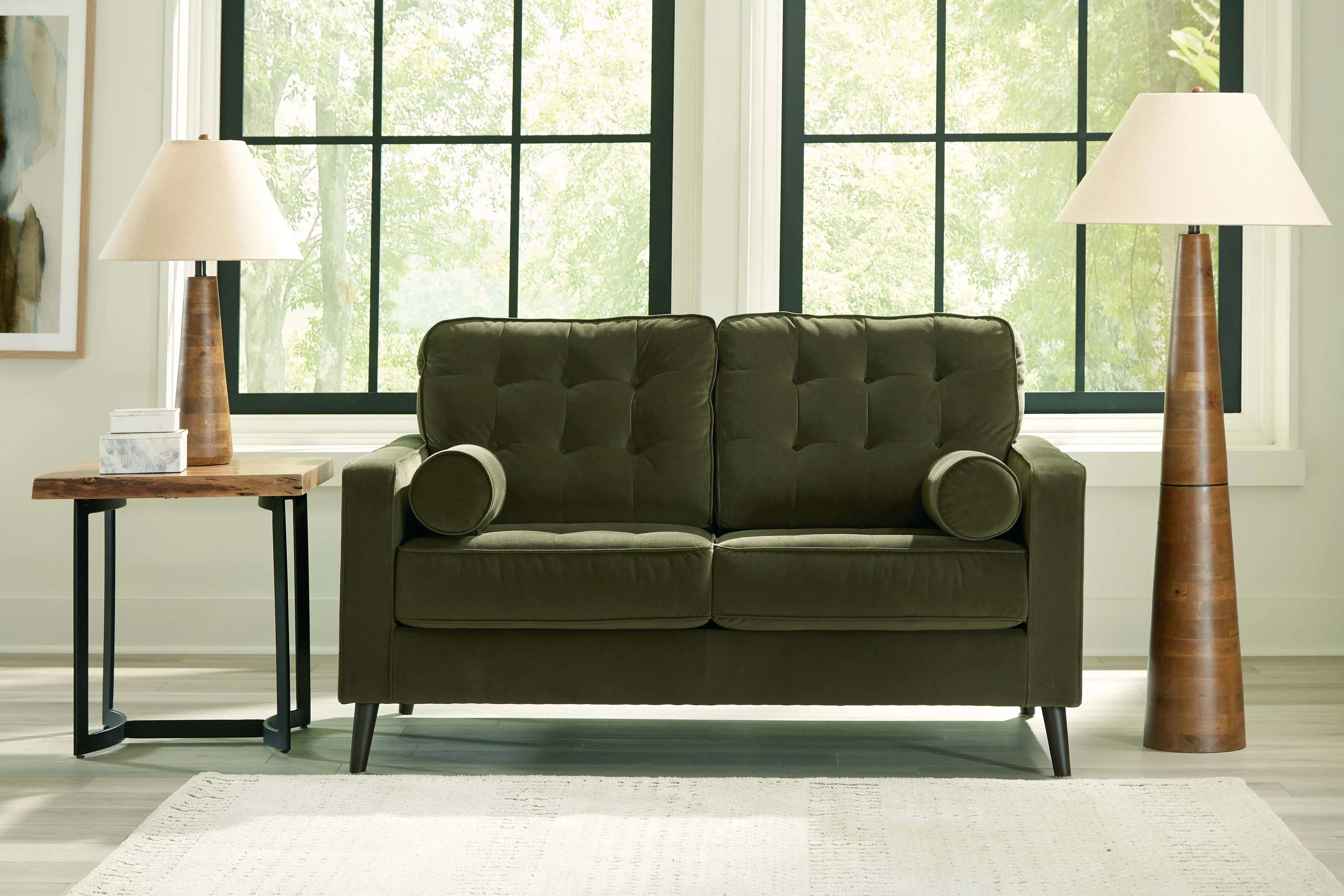 Reveon Lakes Olive Loveseat (Online Special Price) - Image 2