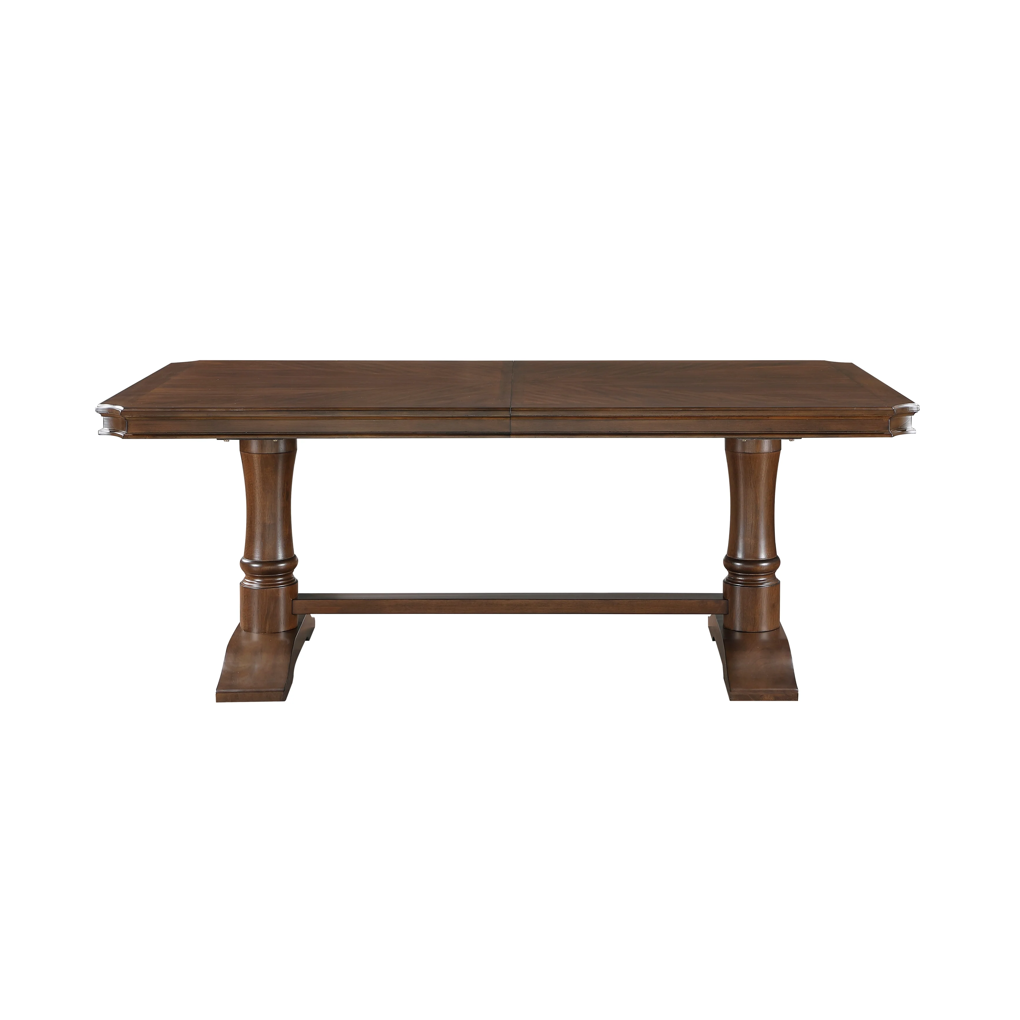 Rexford Cherry/Gray 5-Piece Dining Table Set - Image 3
