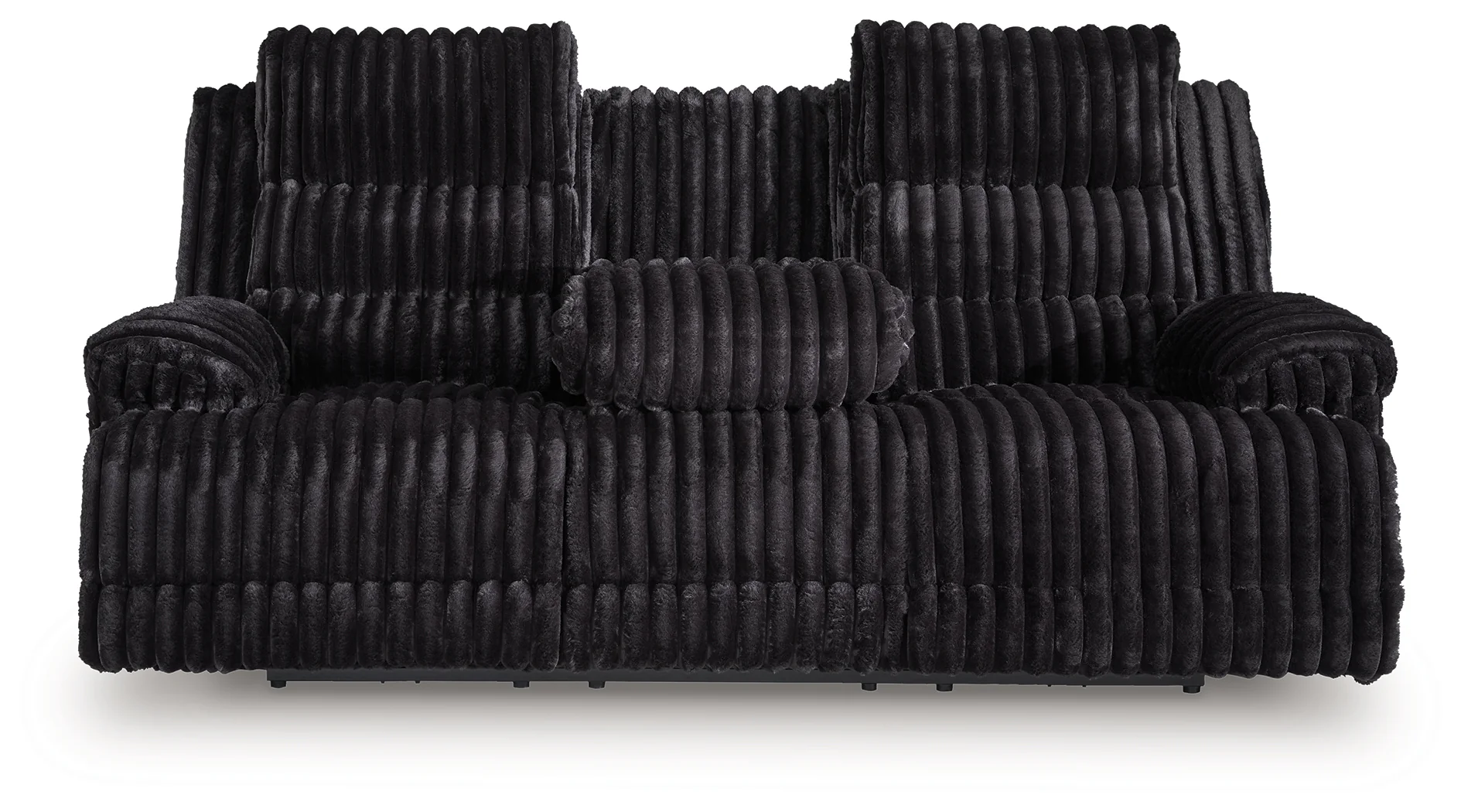 Rhine Falls Onyx Power Reclining Sofa w/Drop Down Table - Image 3