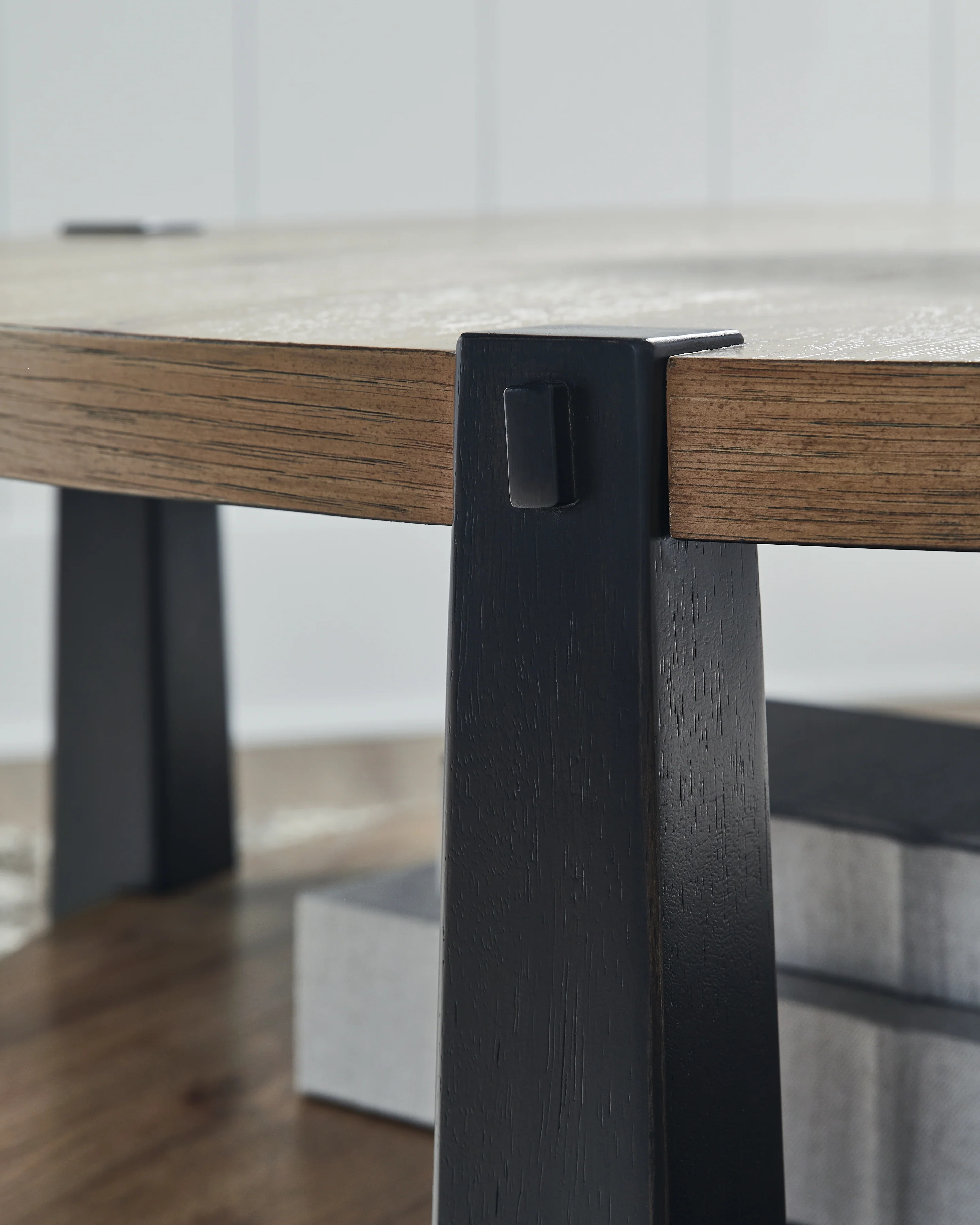 Ridgester Light Brown/Black Coffee Table (Online Special Price) - Image 4