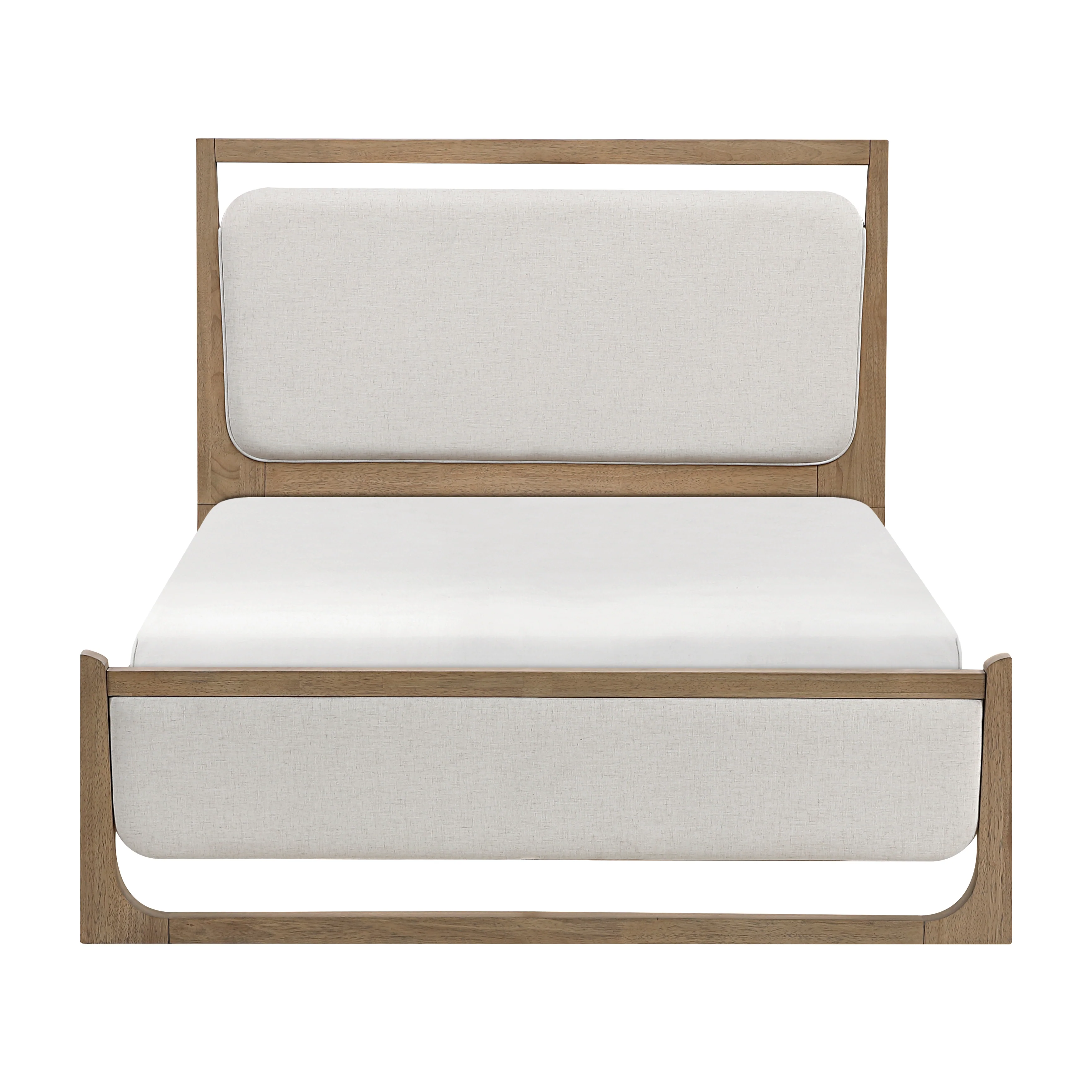 Riley Light Brown/Beige 5-Piece Queen Bedroom Set - Image 2