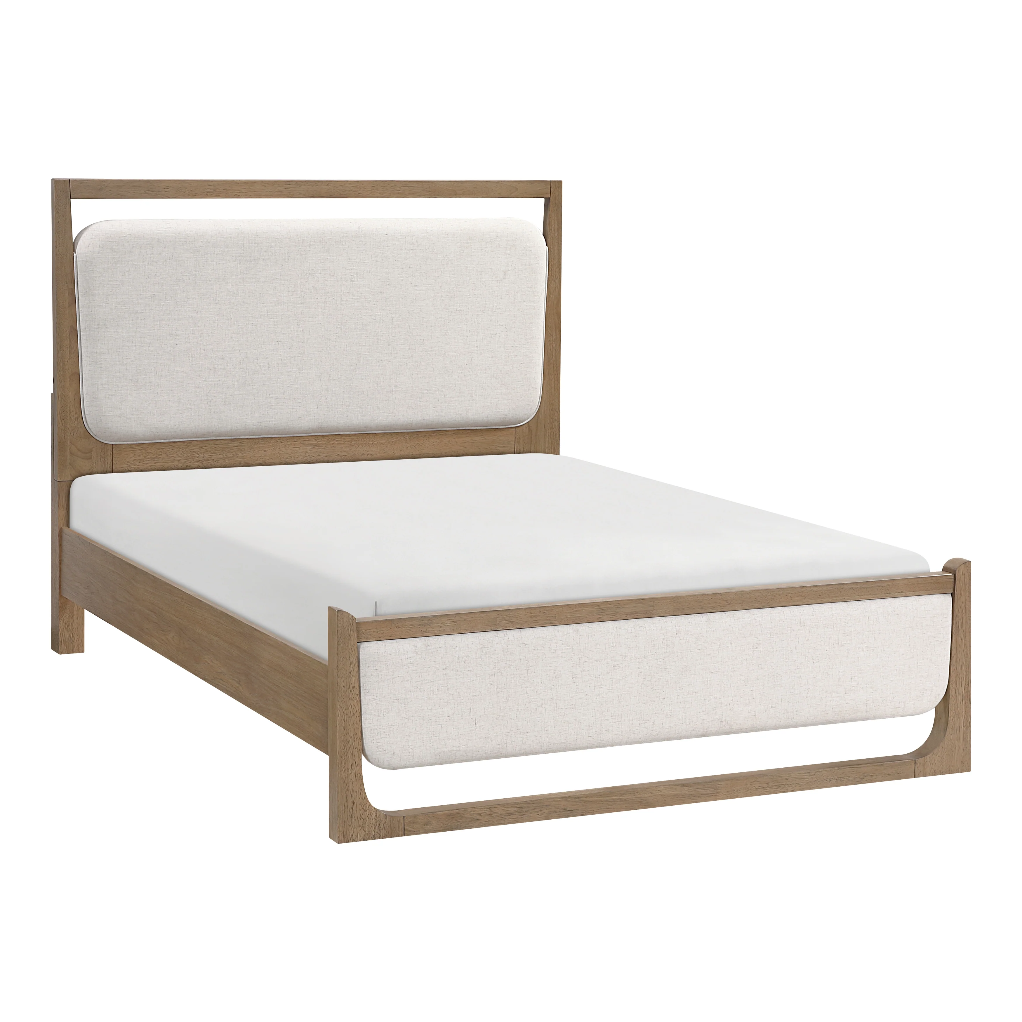 Riley Light Brown/Beige 5-Piece Queen Bedroom Set - Image 4