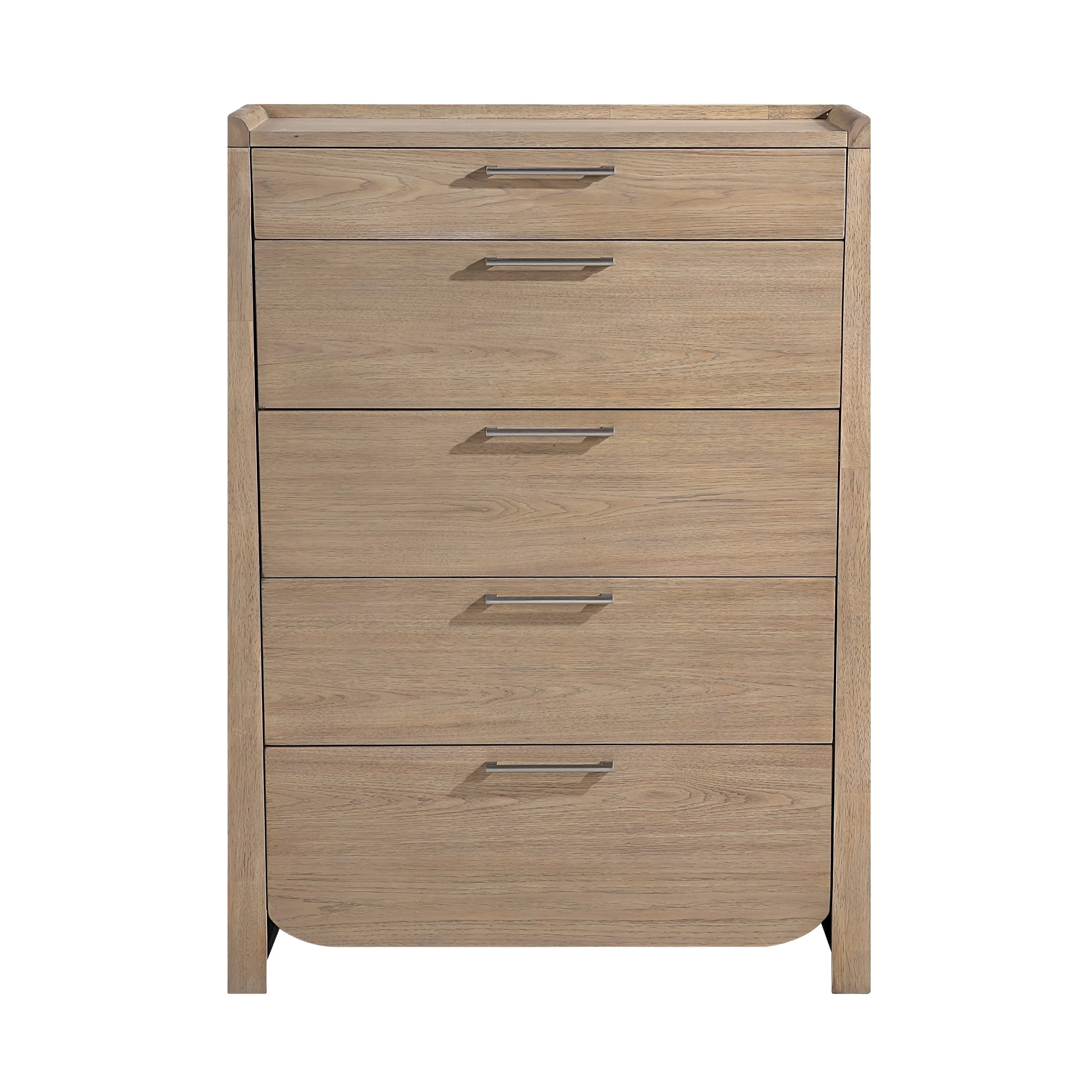 Riley Light Brown/Beige 5-Piece Queen Bedroom Set - Image 6