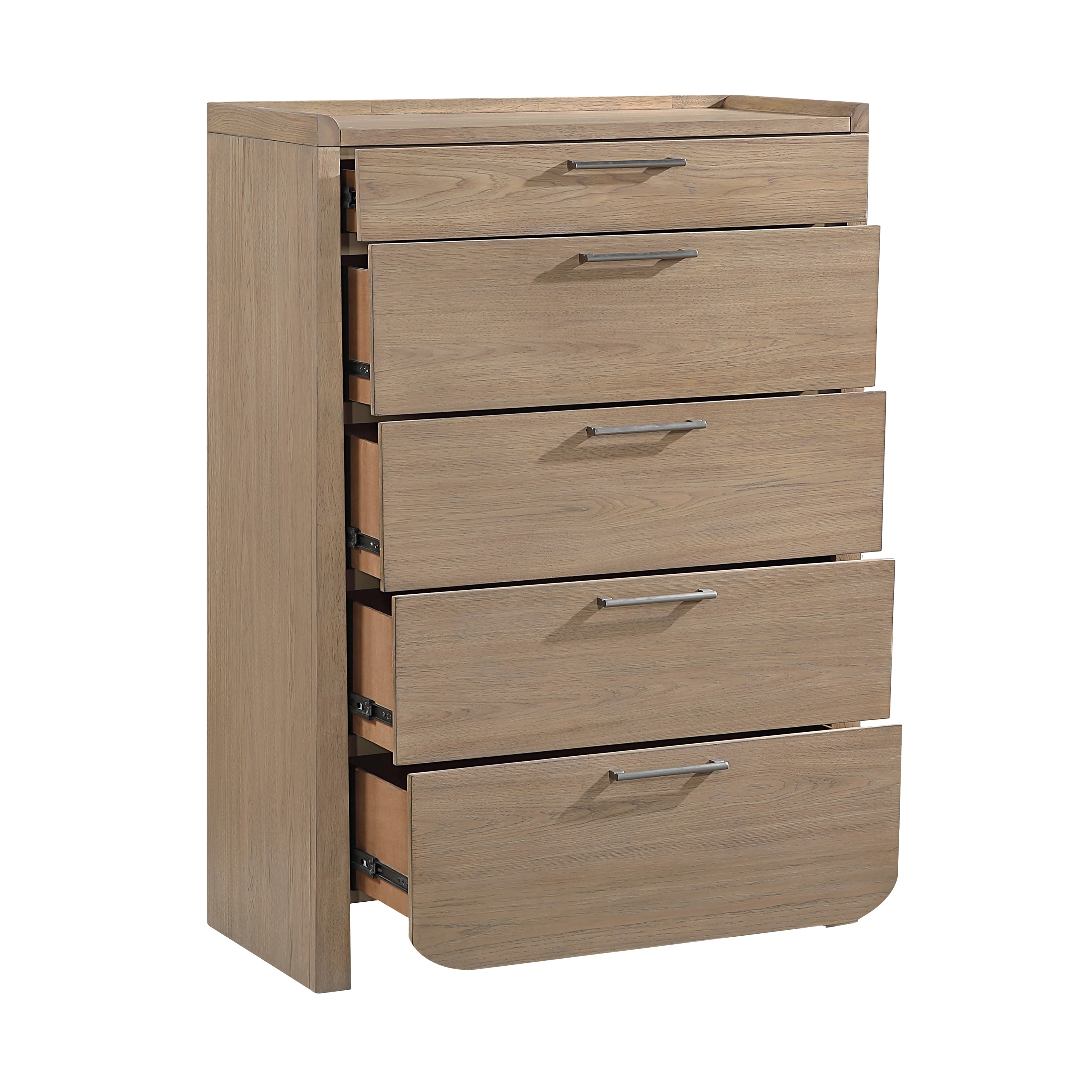 Riley Light Brown Chest - Image 3