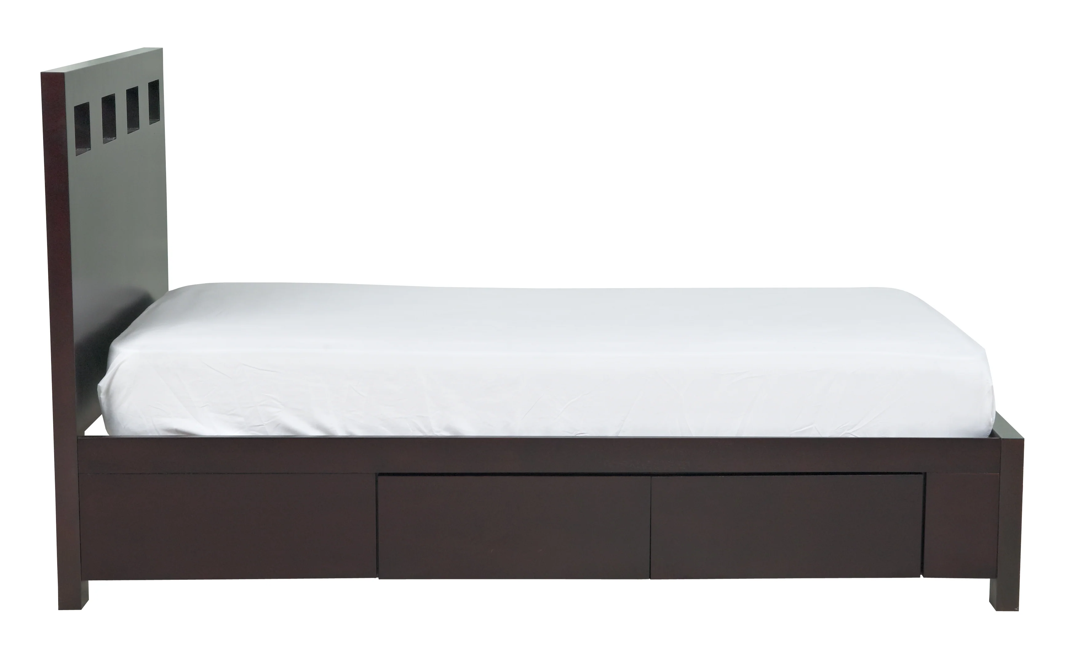 Riva Wood Eastern King Storage Bed in Espresso - Image 9