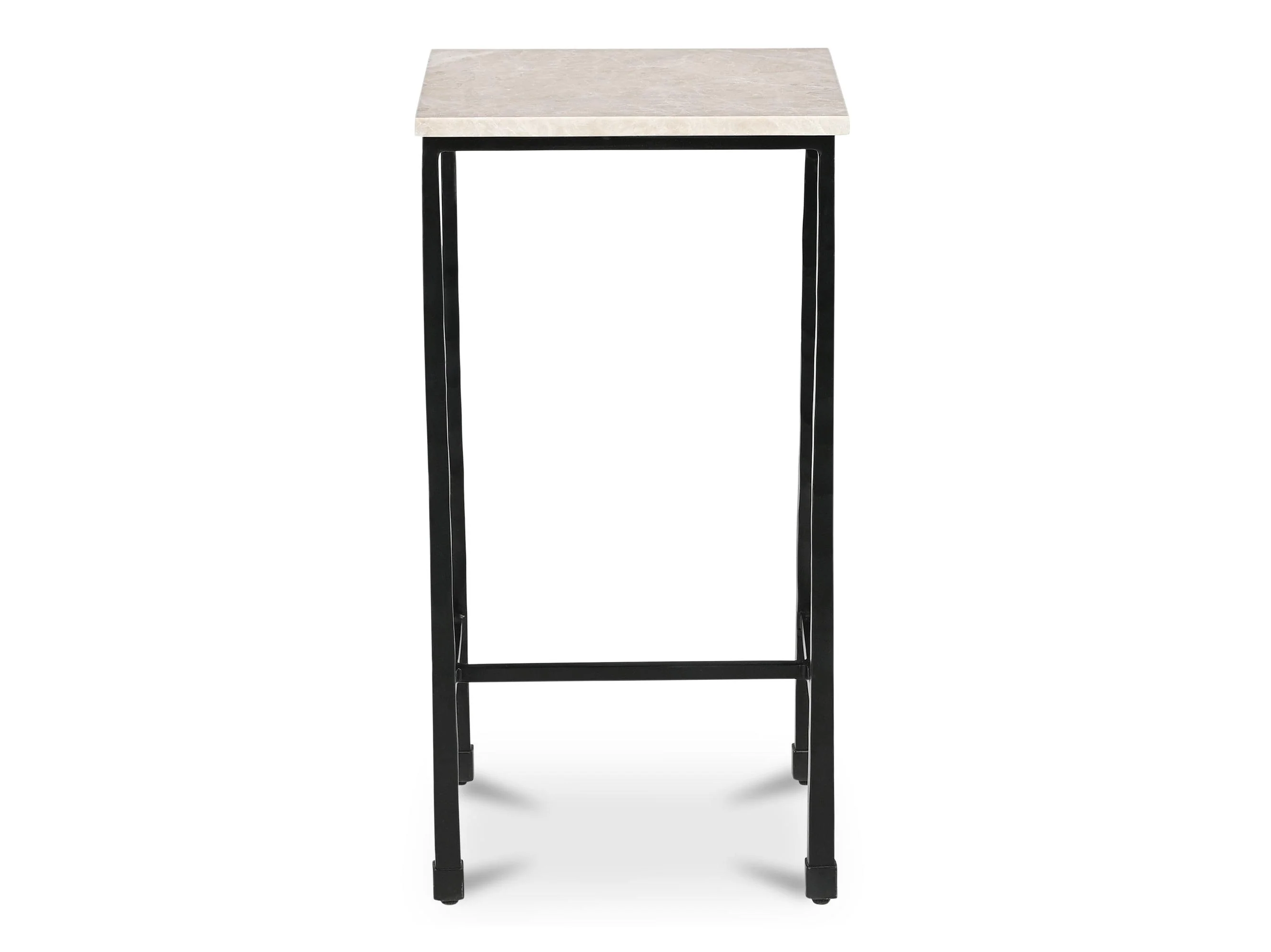 River Botticino Marble Side Table - Image 2