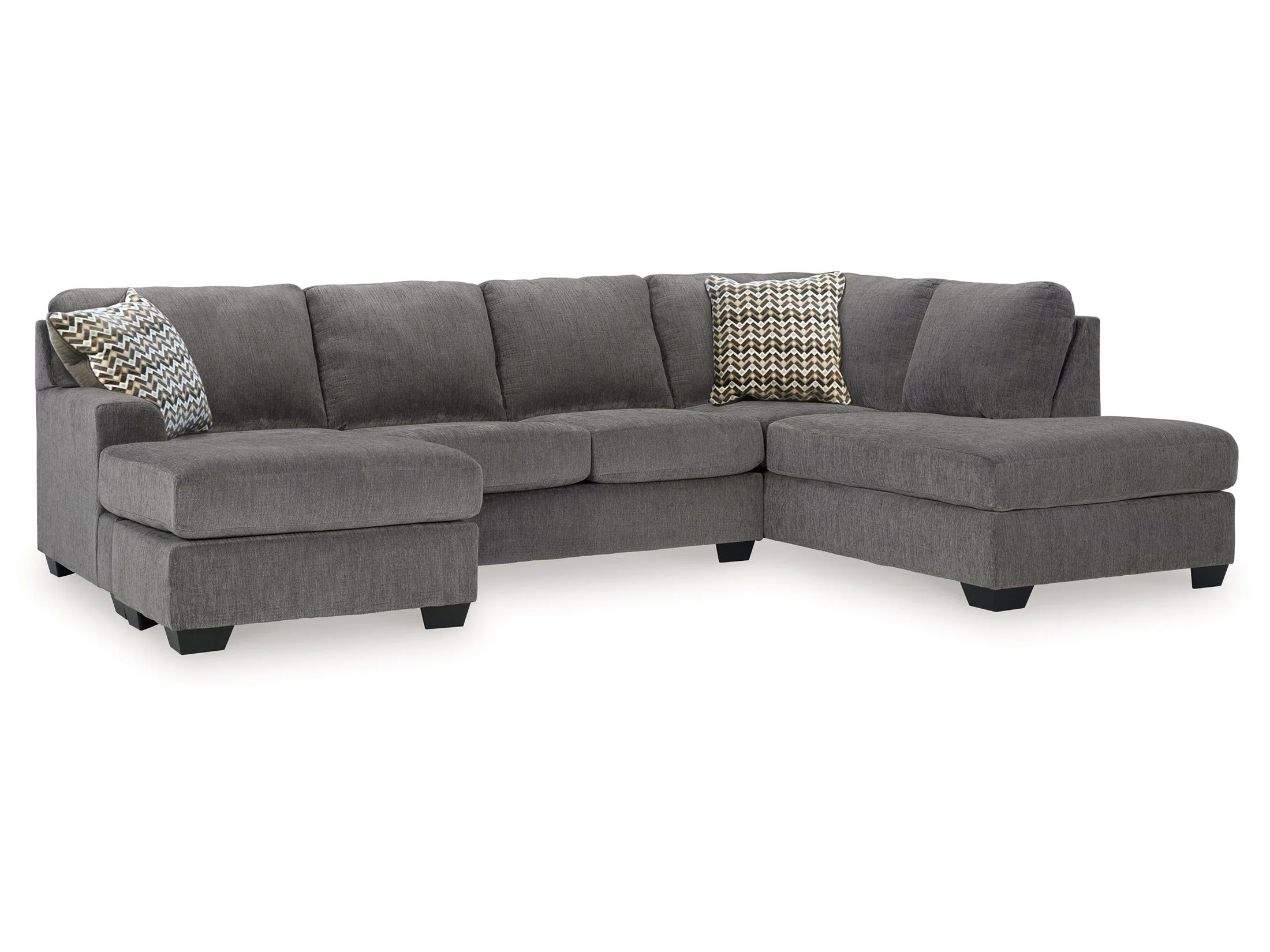 Riverfield Iron 2-Piece Sectional with Chaise (Online Special Price)