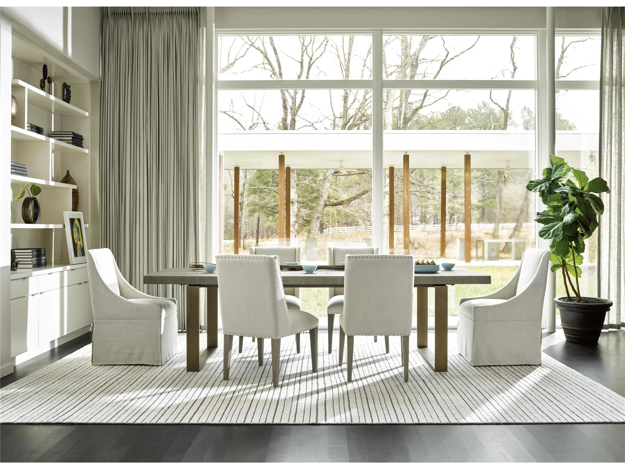 Robards Flint Rectangular Dining Table - Image 3