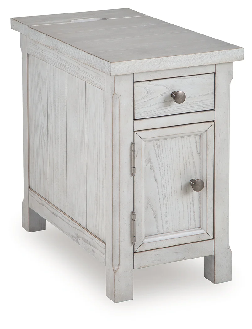 Robbinsdale Antique White Chairside End Table - Image 2