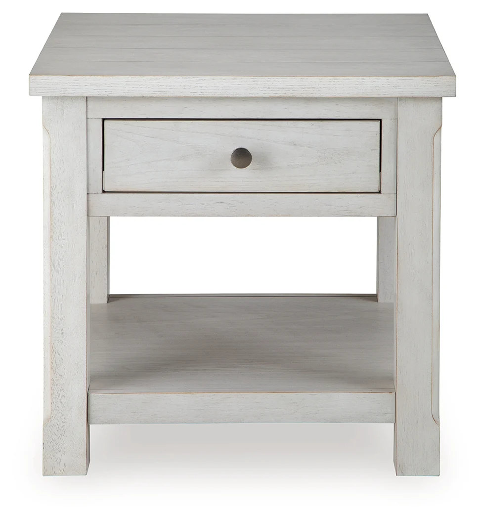 Robbinsdale Antique White End Table (Online Special Price) - Image 4