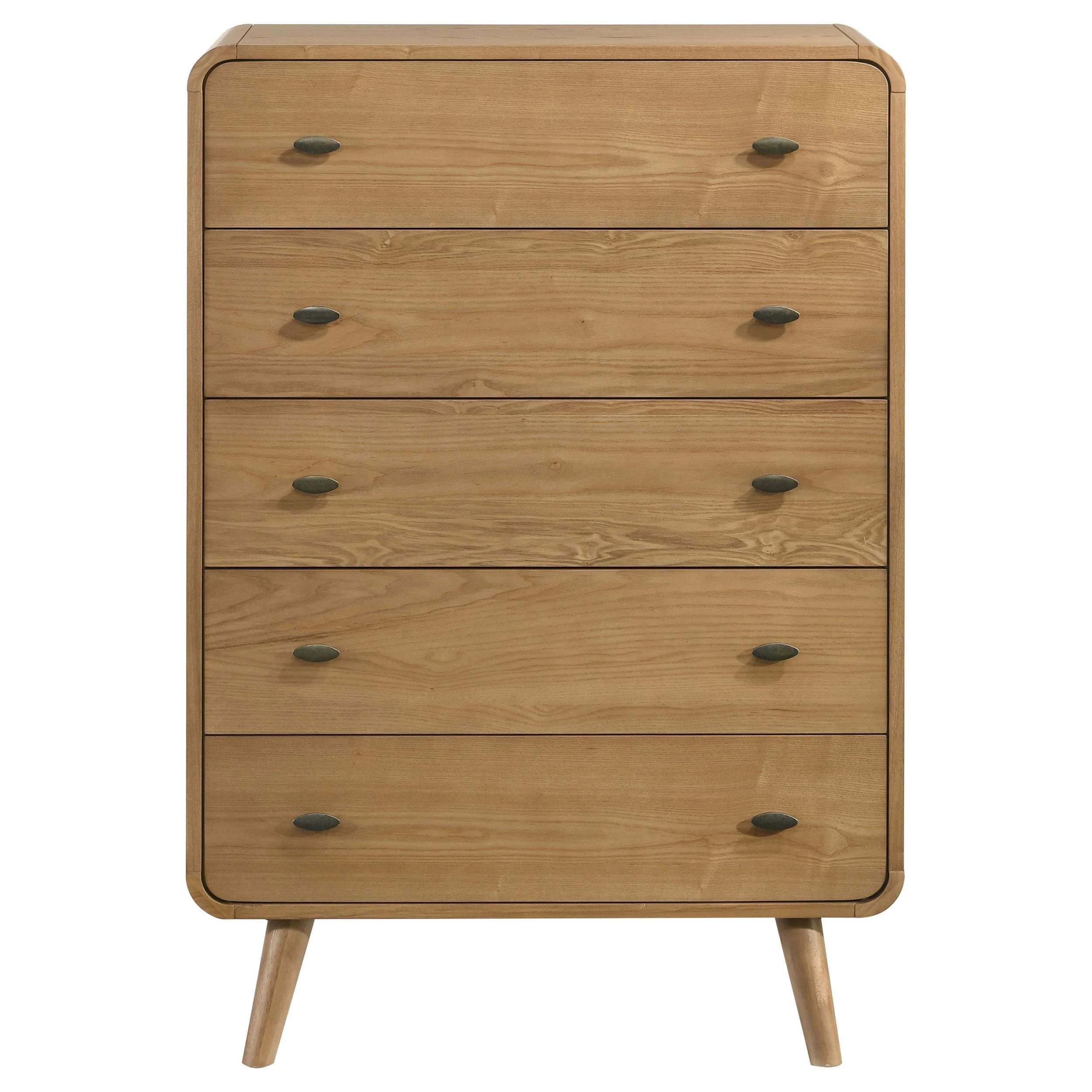 Robyn Light Ash 5-drawer Bedroom Chest of Drawers - Image 3