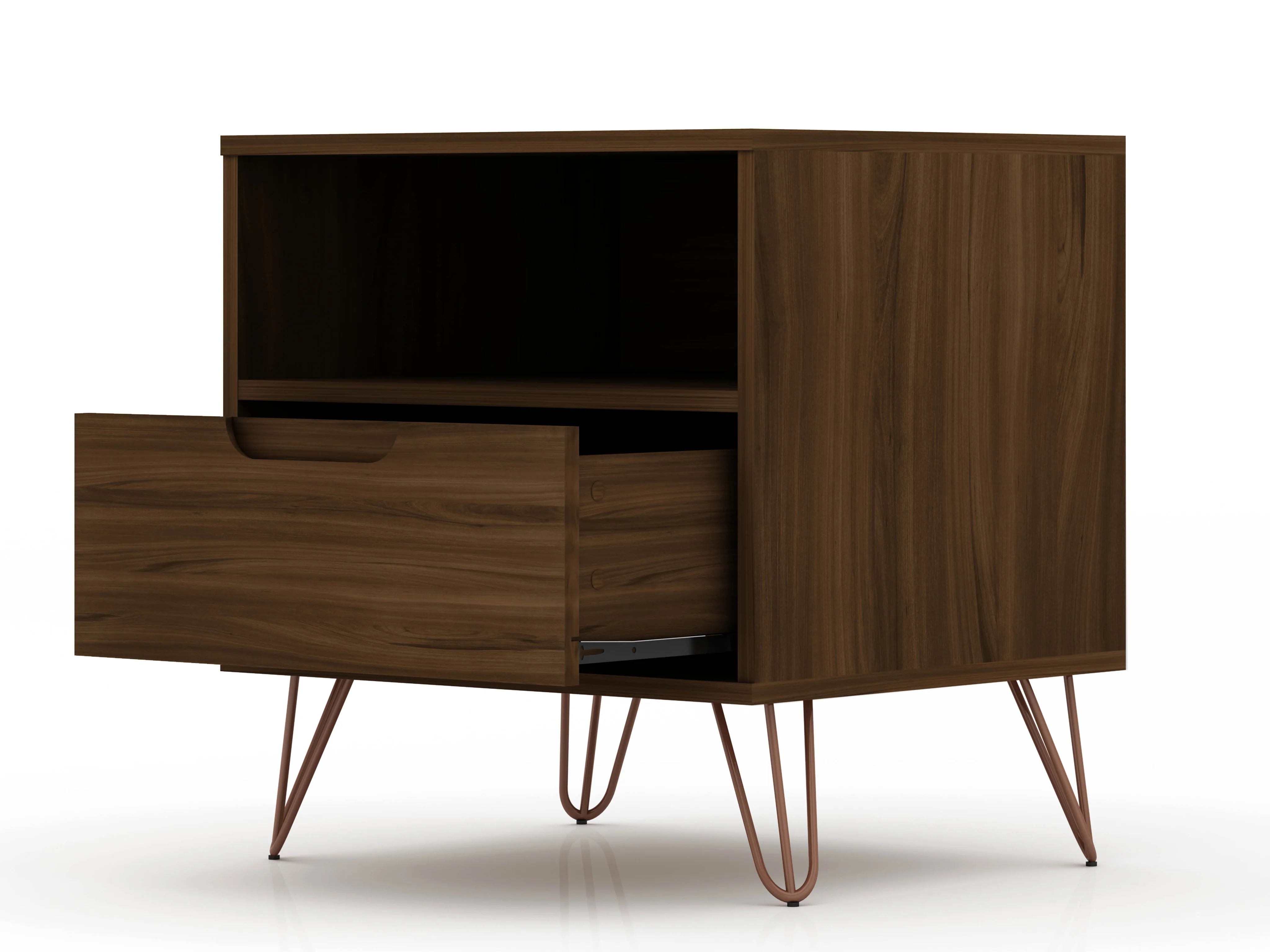 Rockefeller 1.0 Nightstand in Brown - Image 4