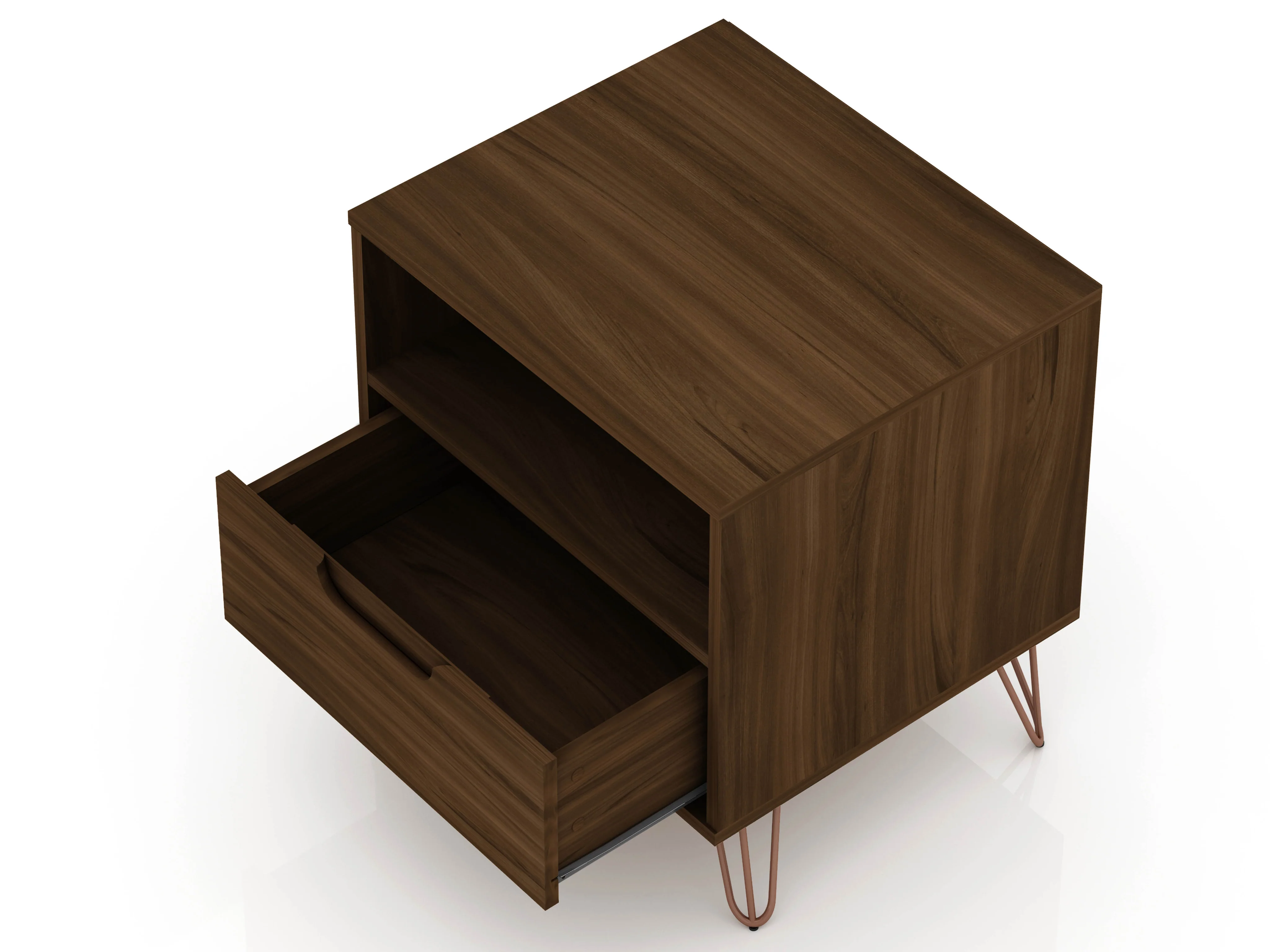 Rockefeller 1.0 Nightstand in Brown - Image 5