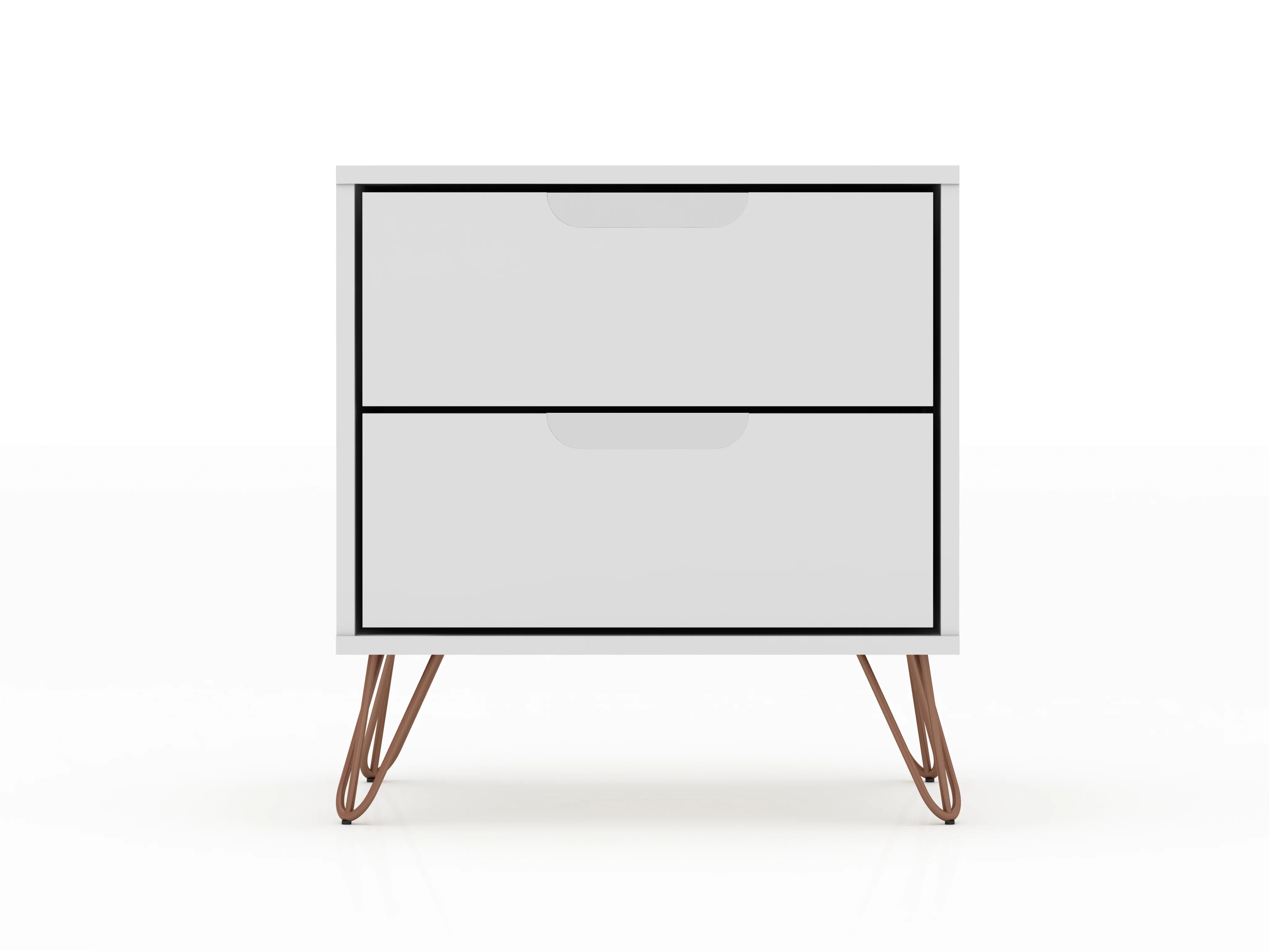 Rockefeller 2.0 Nightstand in White