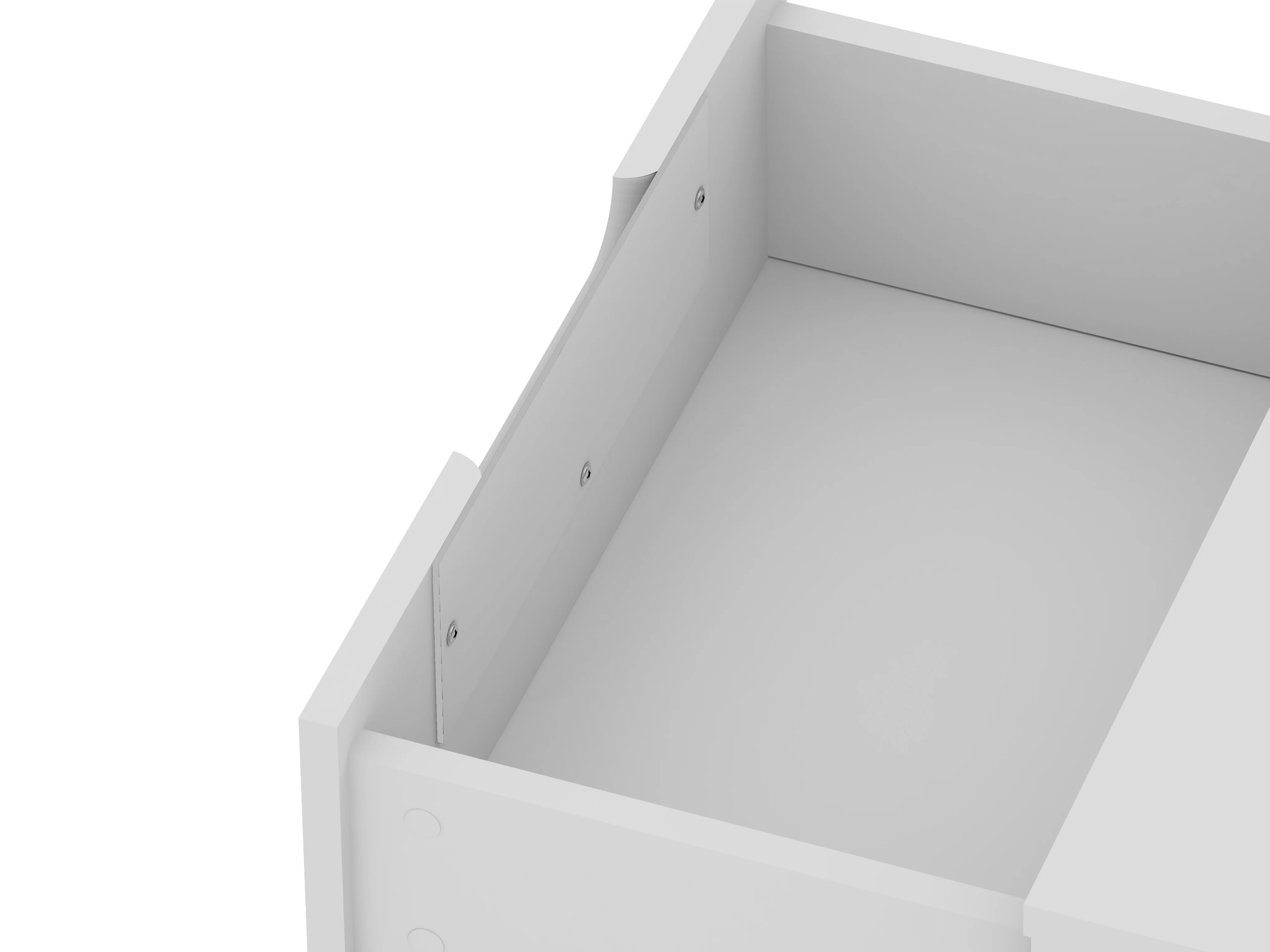 Rockefeller 2.0 Nightstand in White - Image 7