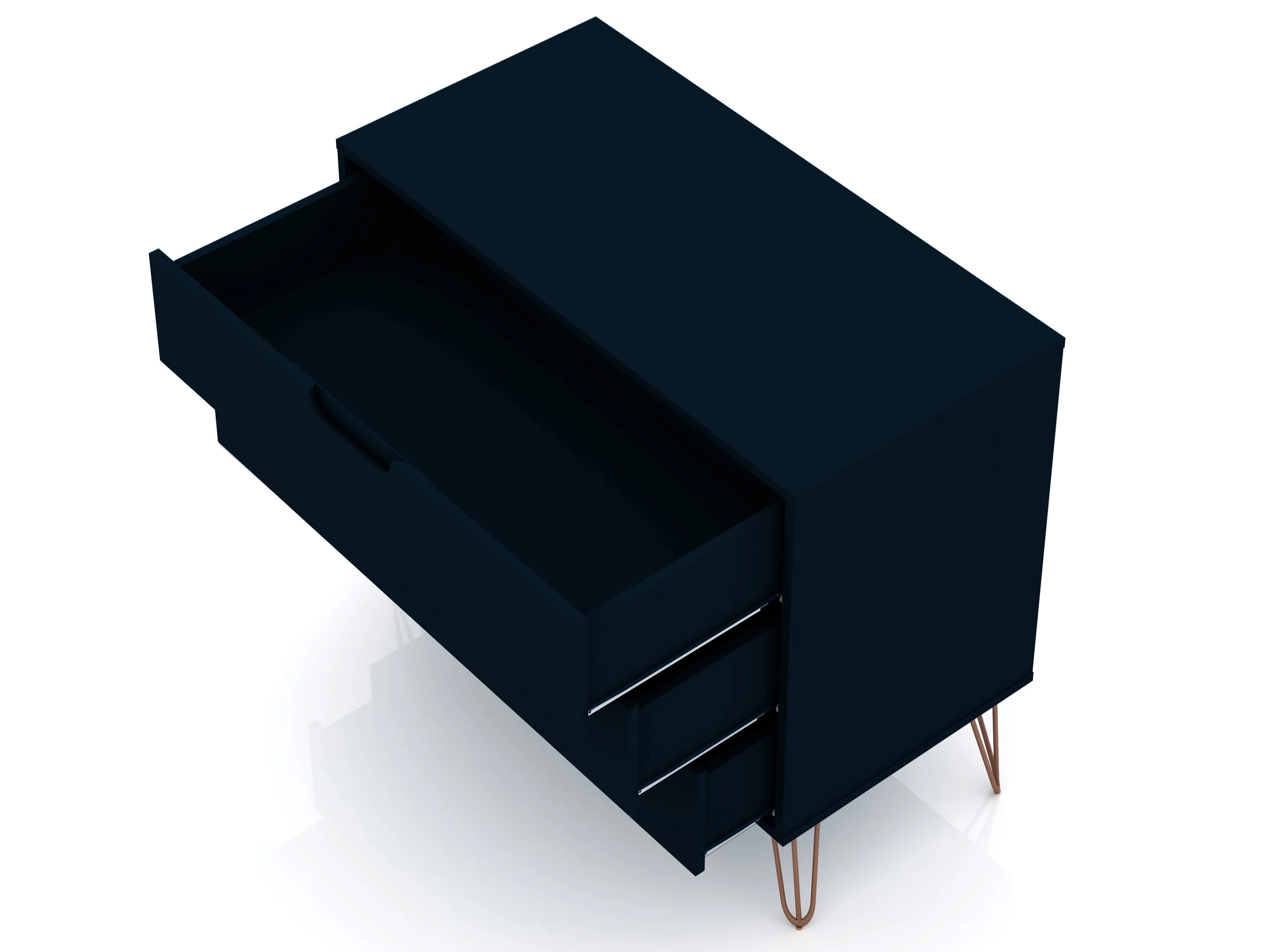 Rockefeller Dresser in Tatiana Midnight Blue (set of 2) - Image 5