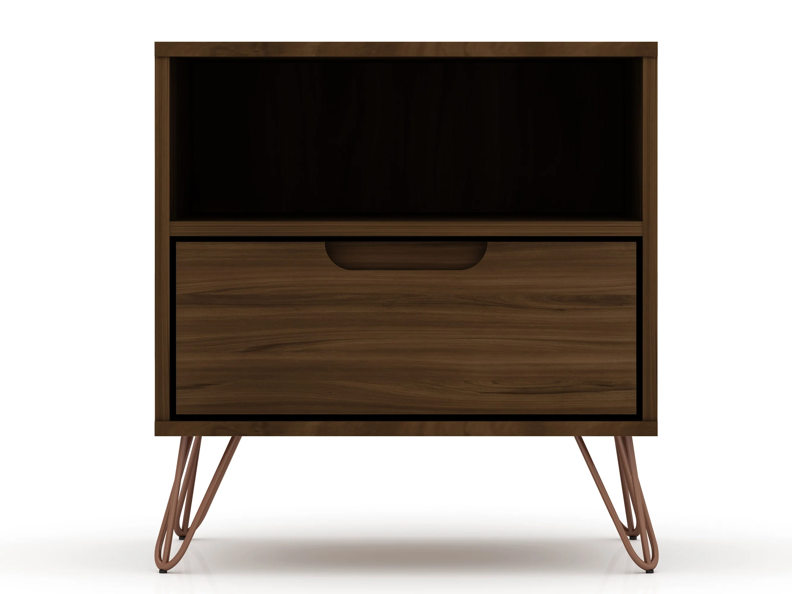 Rockefeller Nightstand 1.0 in Brown (set of 2) - Image 3