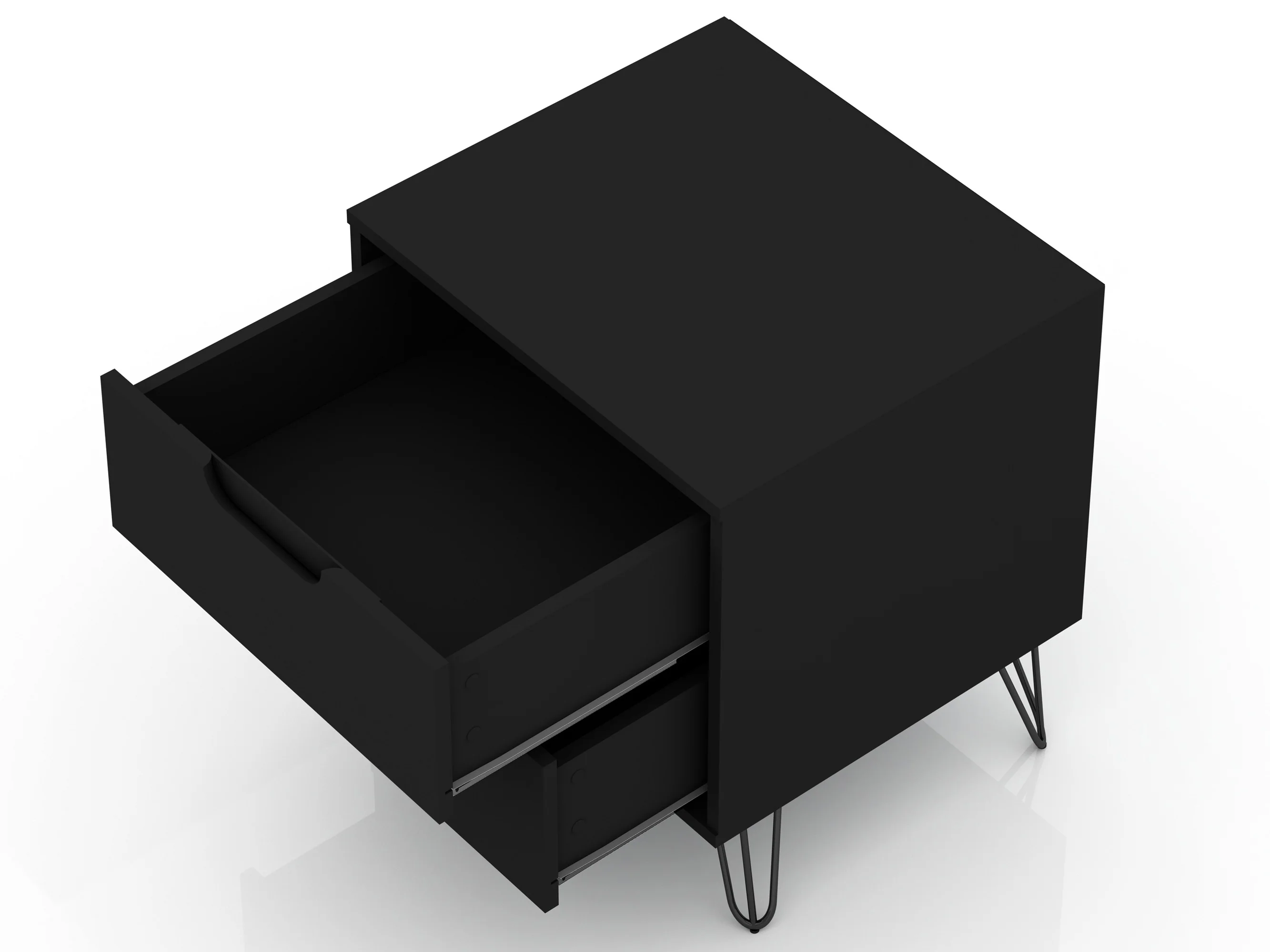 Rockefeller Nightstand 2.0 in Black (set of 2) - Image 6