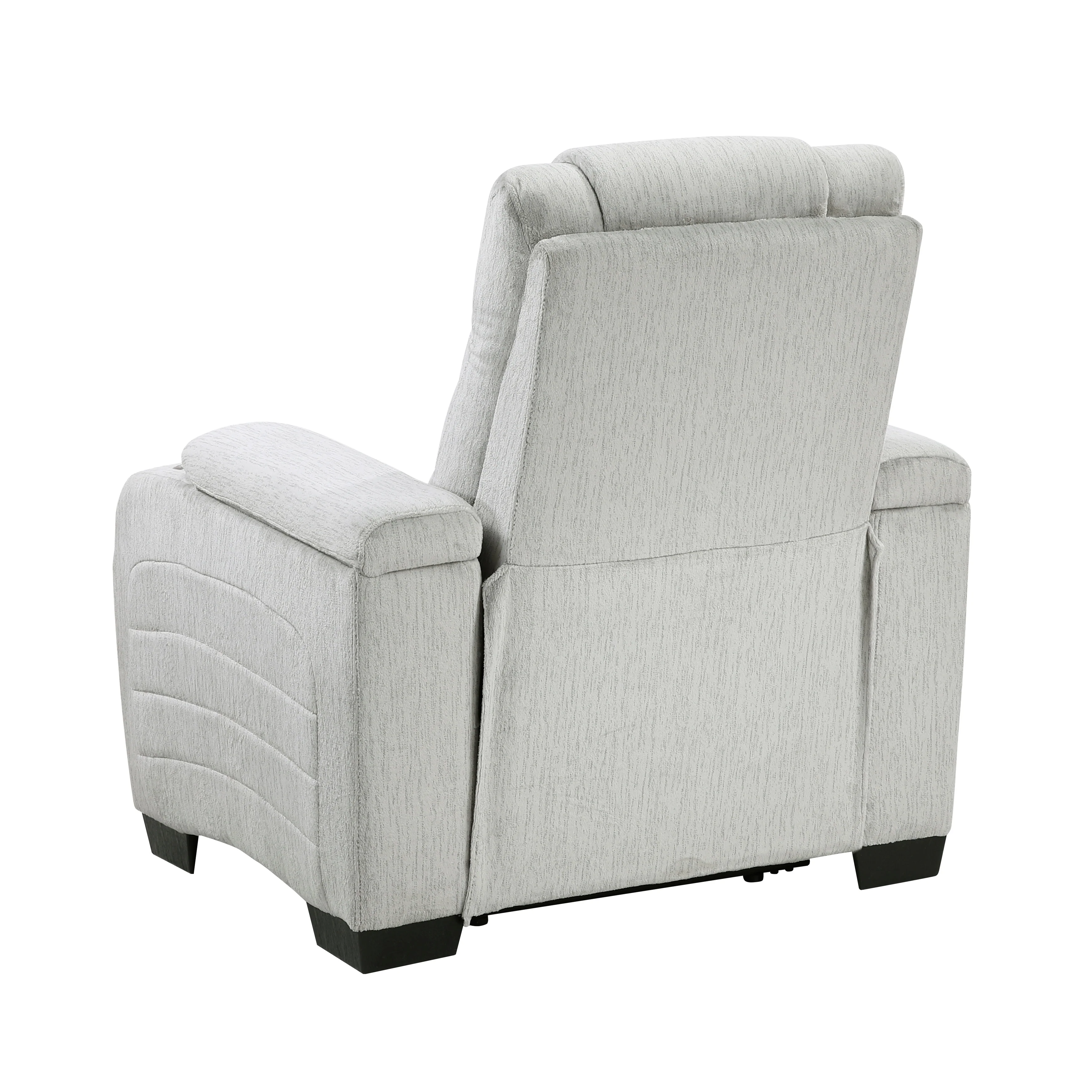 Ronan Light Gray Reclining Chair - Image 2