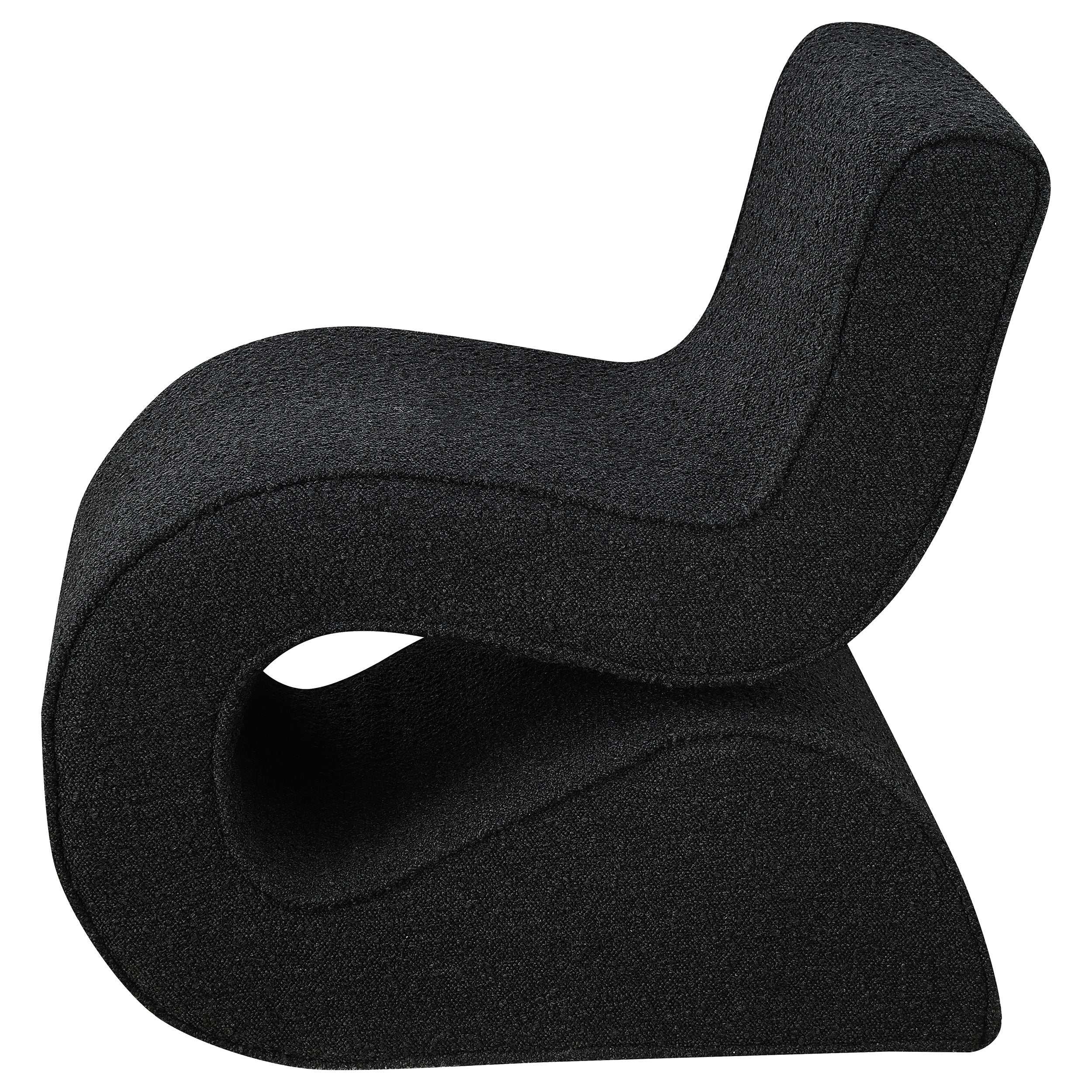 Ronea Boucle Armless Curved Accent Chair - Image 16