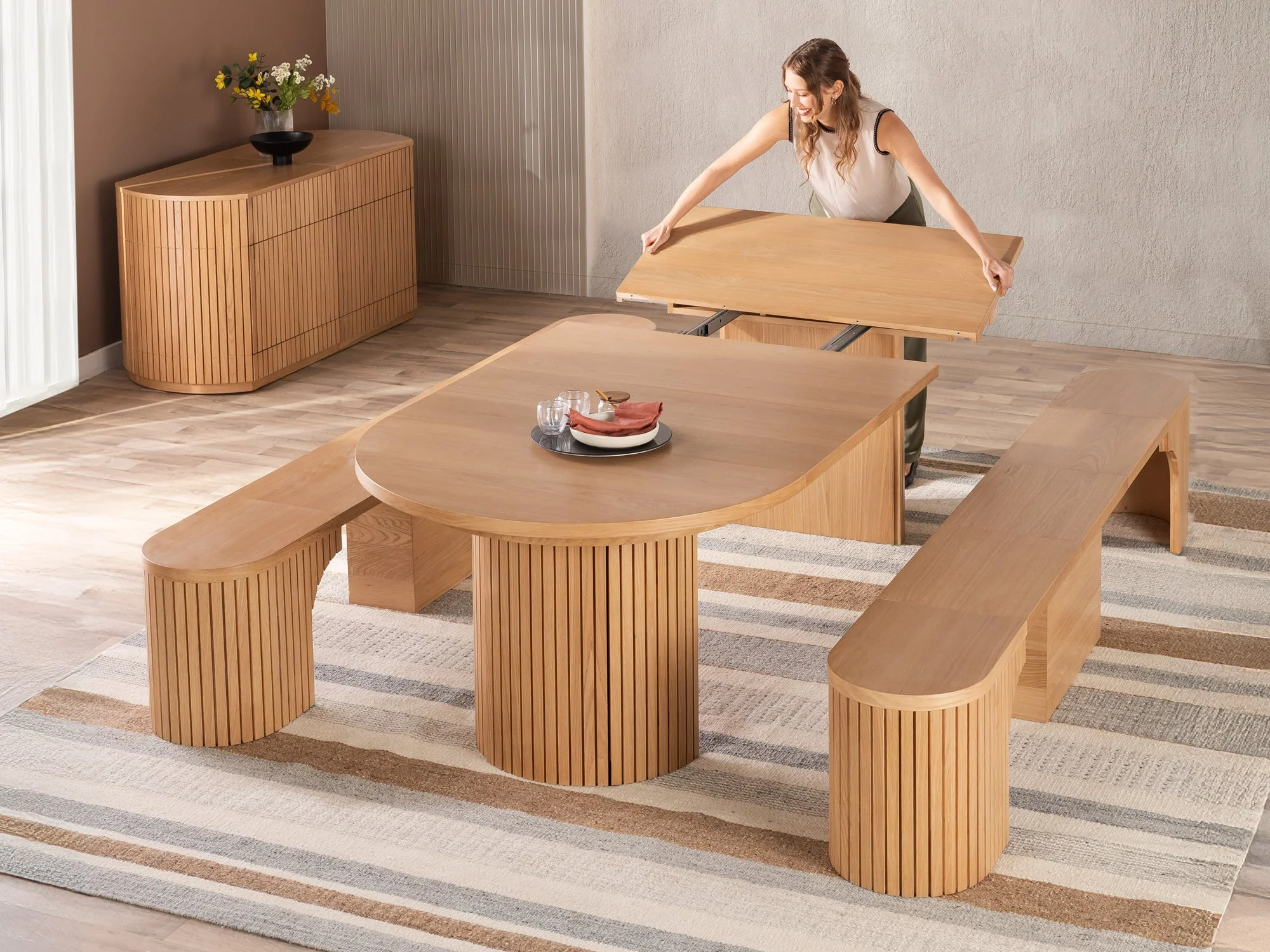 Transformer Round Dining Set - The Gathering - Image 7