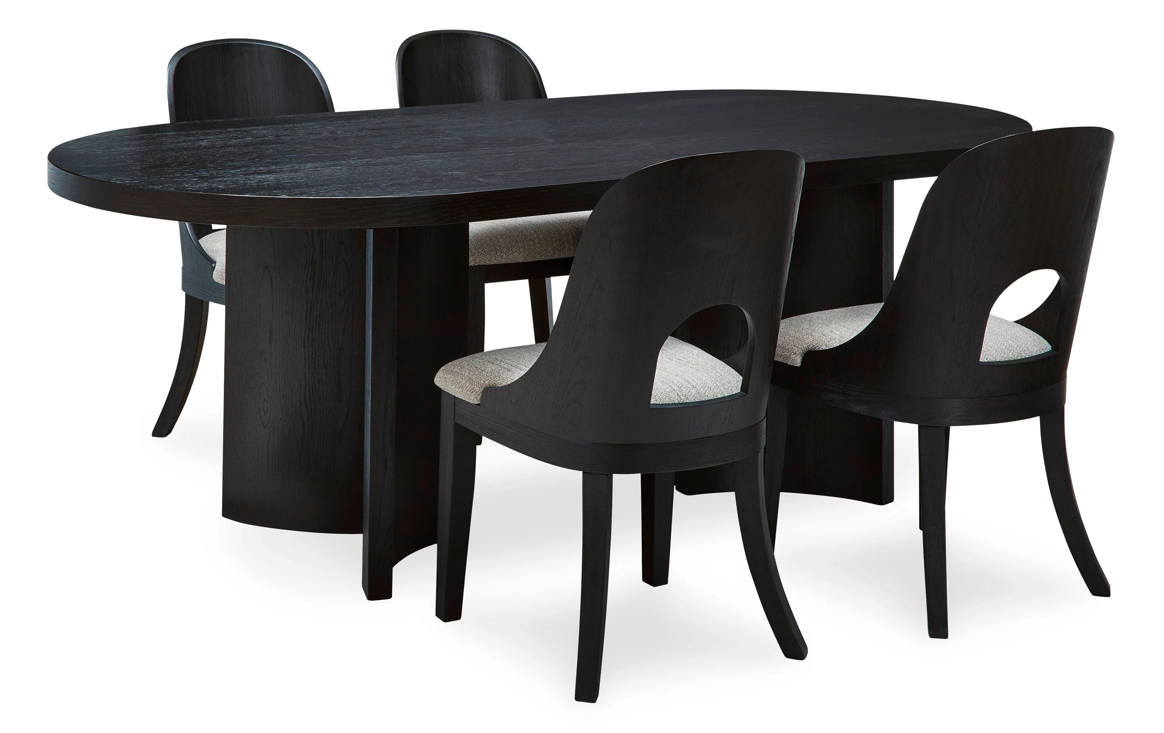 Rowanbeck Black Dining Room Set / 5pc (Online Special Price) - Image 2