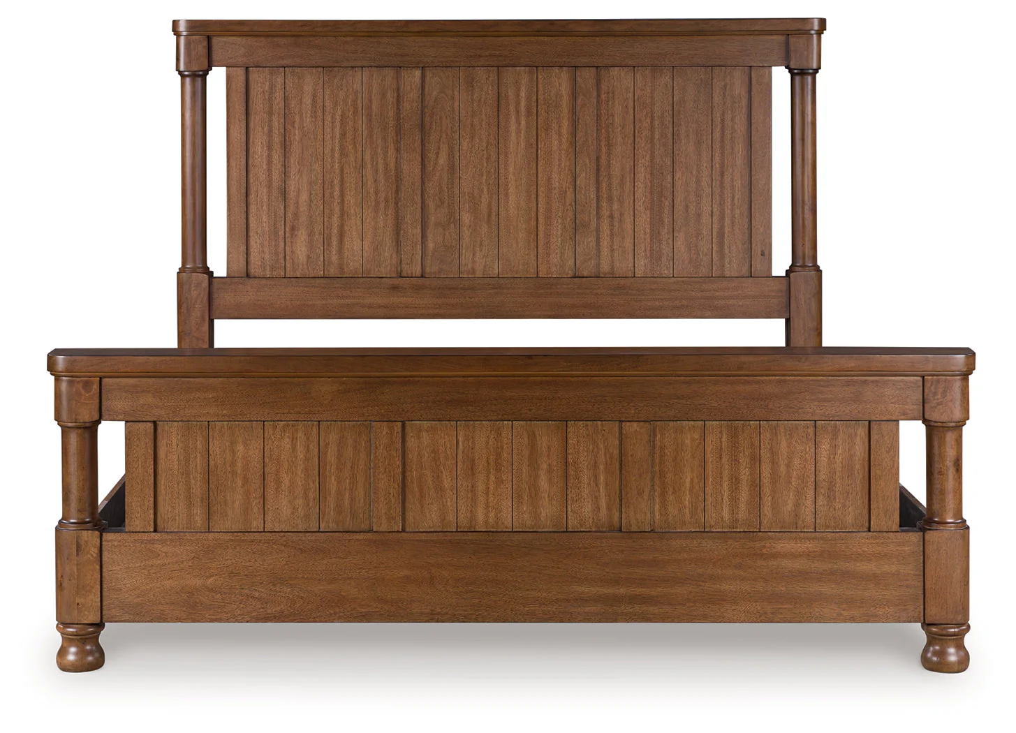 Rowlenstown Brown California King Poster Bed (Online Special Price) - Image 2