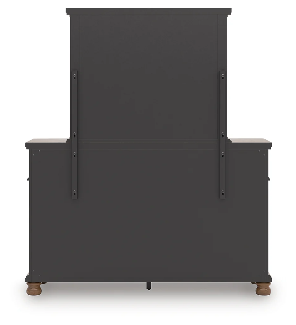 Rowlenstown Brown Queen Poster Bed, Dresser and Mirror - Image 5