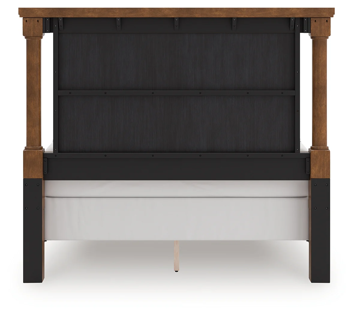 Rowlenstown Brown Queen Poster Bed - Image 7