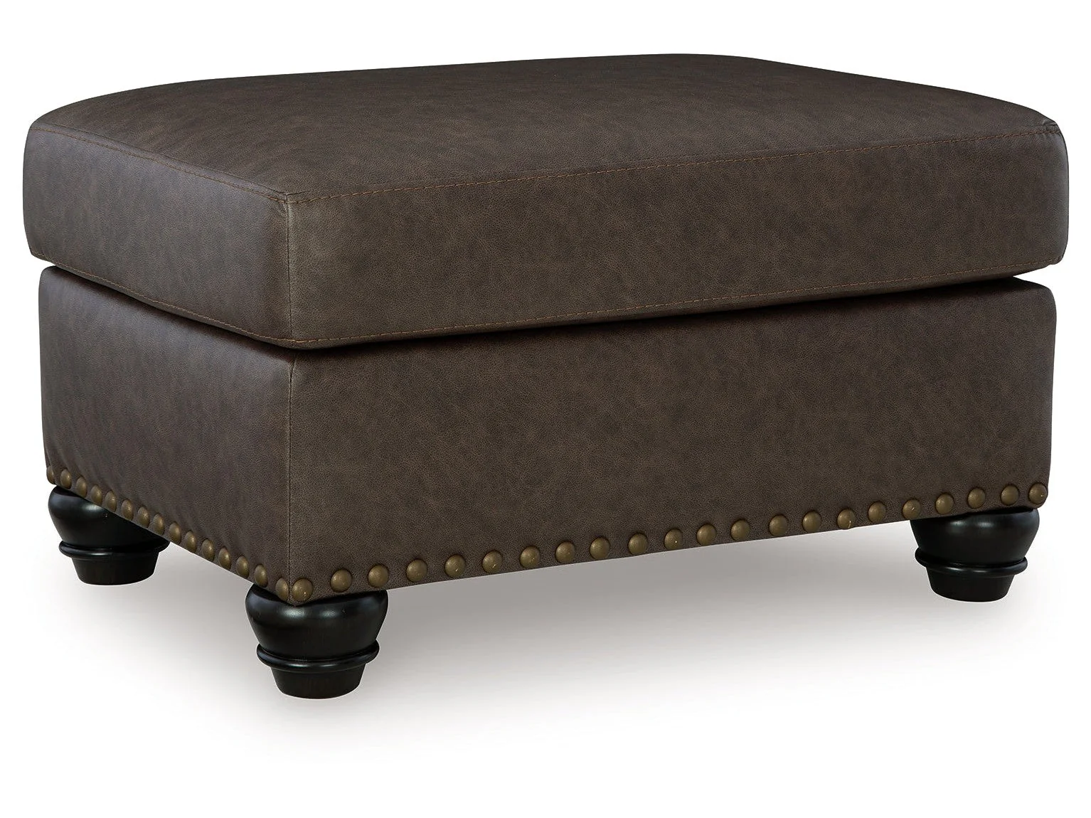 Roxmere Umber Ottoman (Online Special Price)