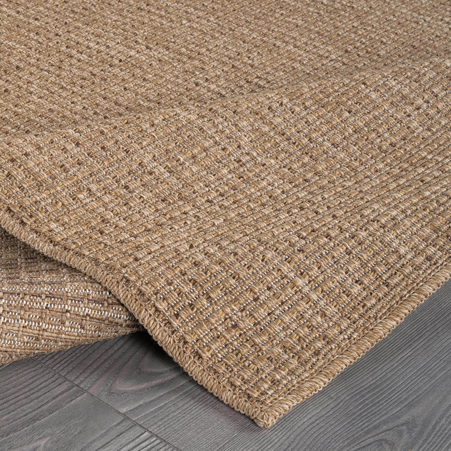 Royal Natural Easy Jute Indoor Outdoor Washable Area Rugs - Image 4