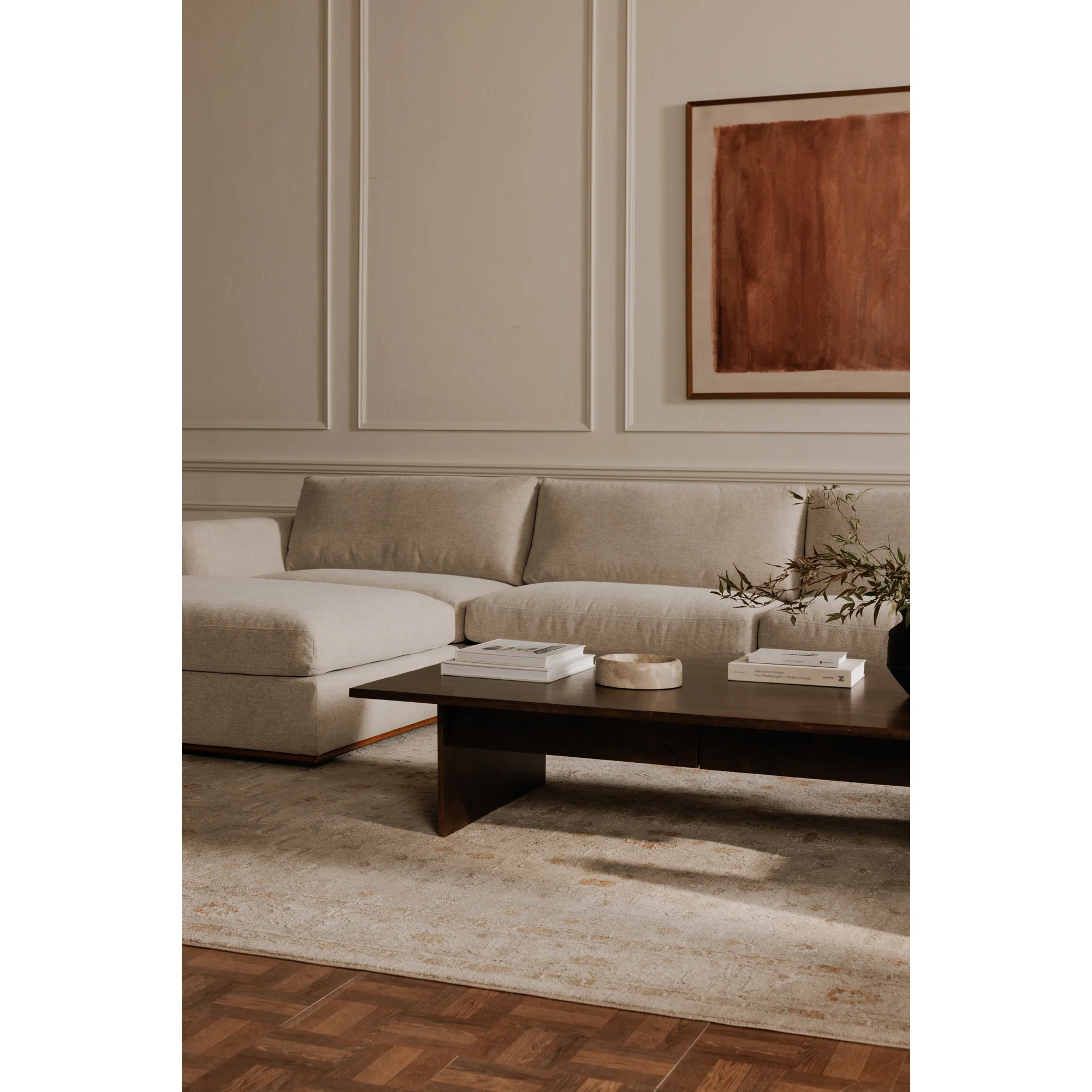 Rue Flecked Grey Slipper Chair - Image 6