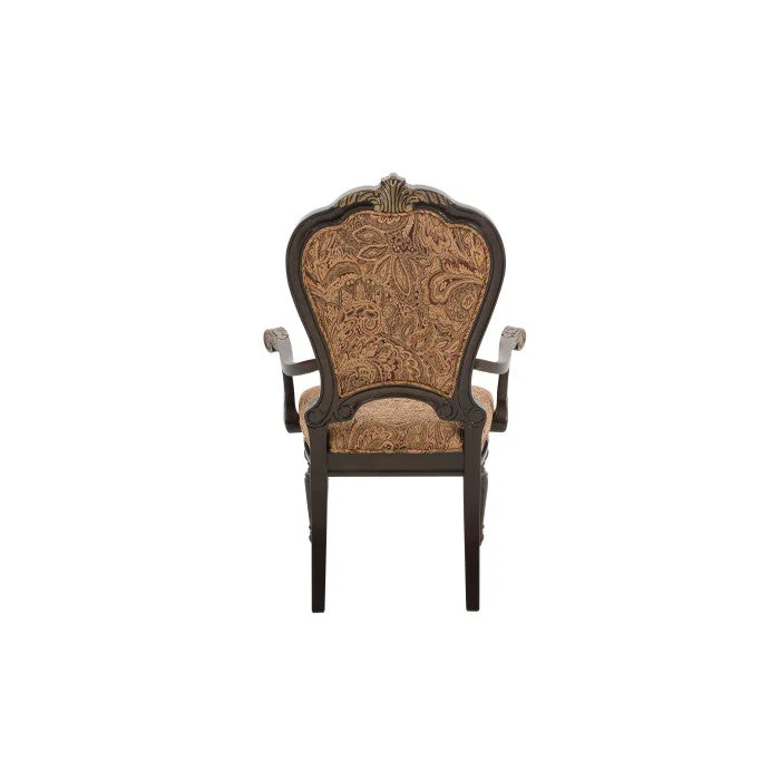 Russian Hill Warm Cherry Arm Chair (Set of 2) - Image 8