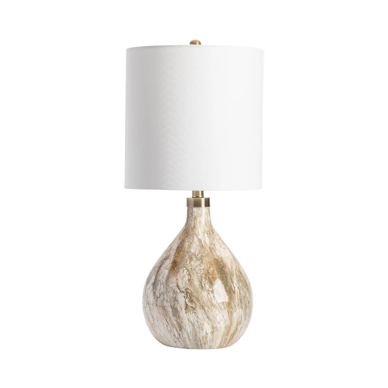 Russo Beige/Cream Table Lamp - Image 3