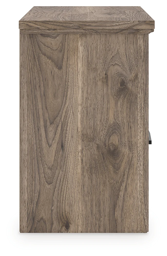 Rusticott Brown King Panel Bed, Dresser, Mirror and Nightstand - Image 18
