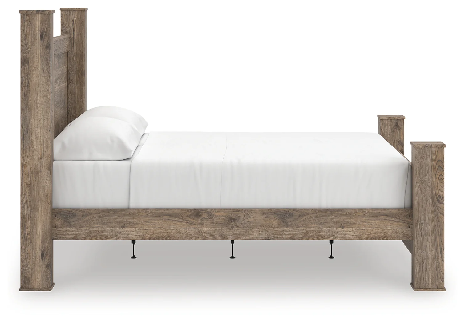 Rusticott Brown King Poster Bed - Image 5