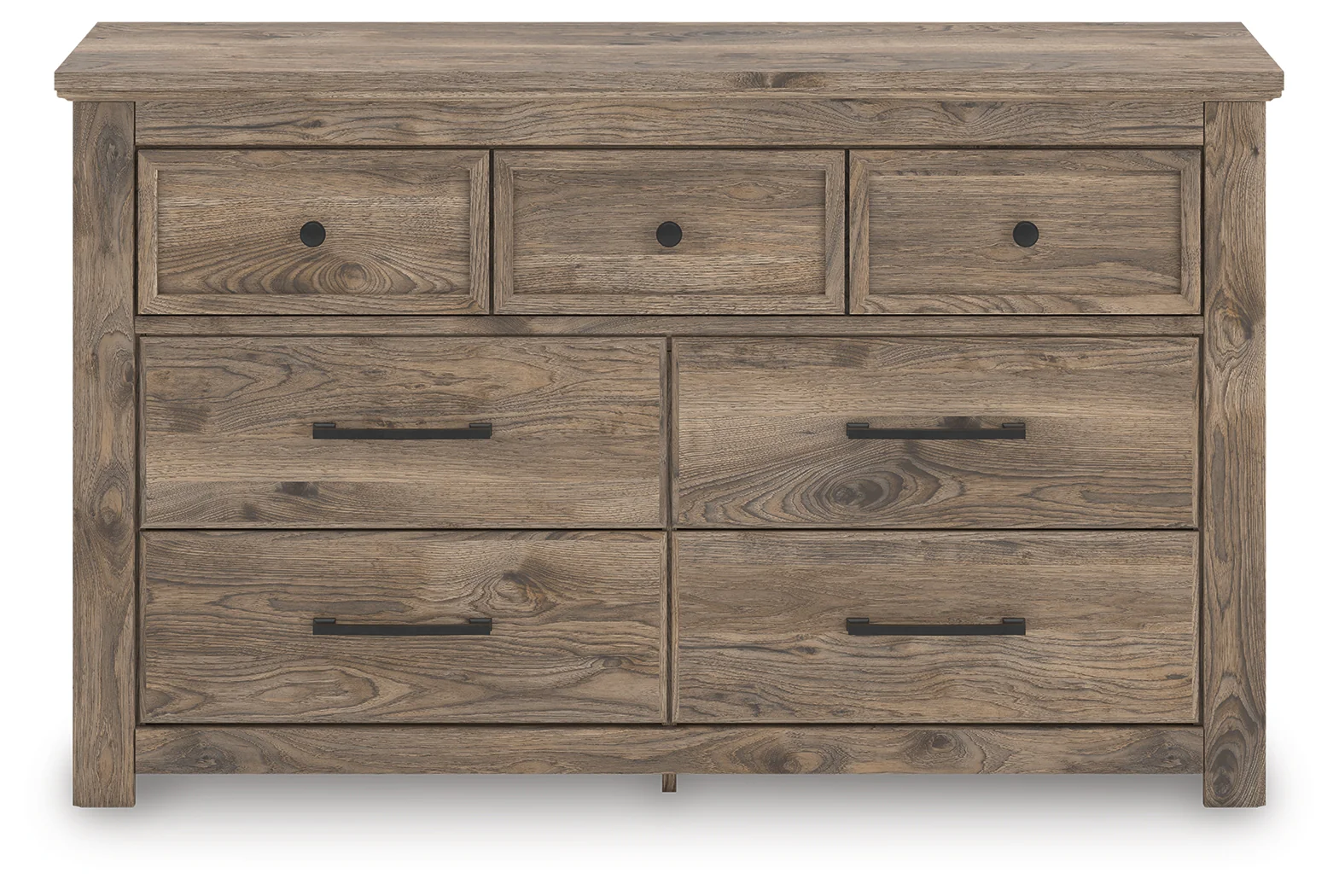 Rusticott Brown Queen Panel Bed, Dresser and Nightstand (Online Special Price) - Image 2