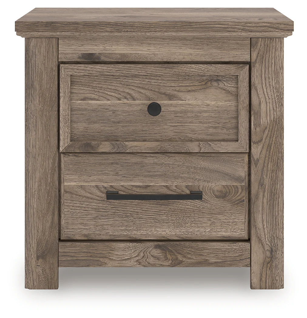 Rusticott Brown Queen Panel Bed, Dresser and Nightstand - Image 16