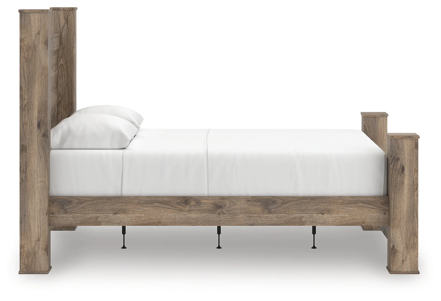 Rusticott Brown Queen Poster Bed - Image 5