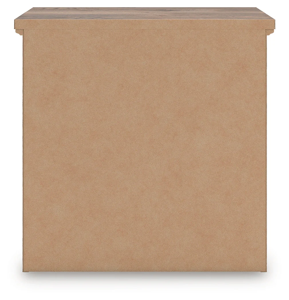 Rusticott Brown Two Drawer Night Stand (Online Special Price) - Image 6
