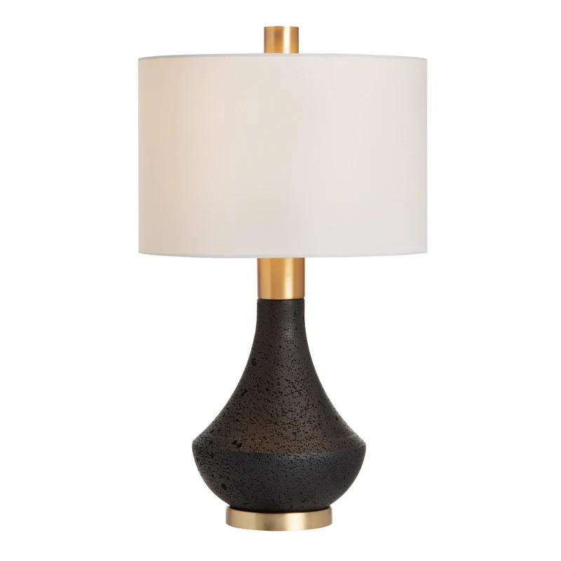 Ryder Black/Gold Table Lamp - Image 4