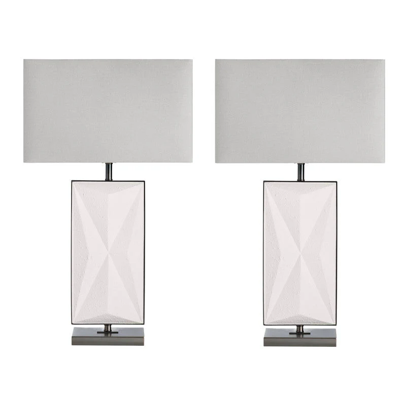 Rylan White Table Lamp (Set of 2) - Image 2