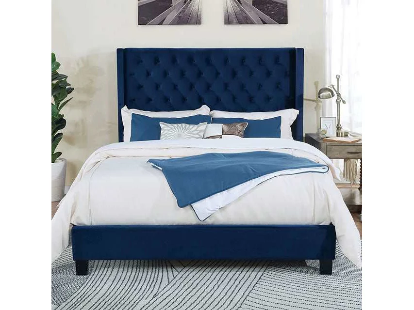 Ryleigh Navy Eastern King Bed